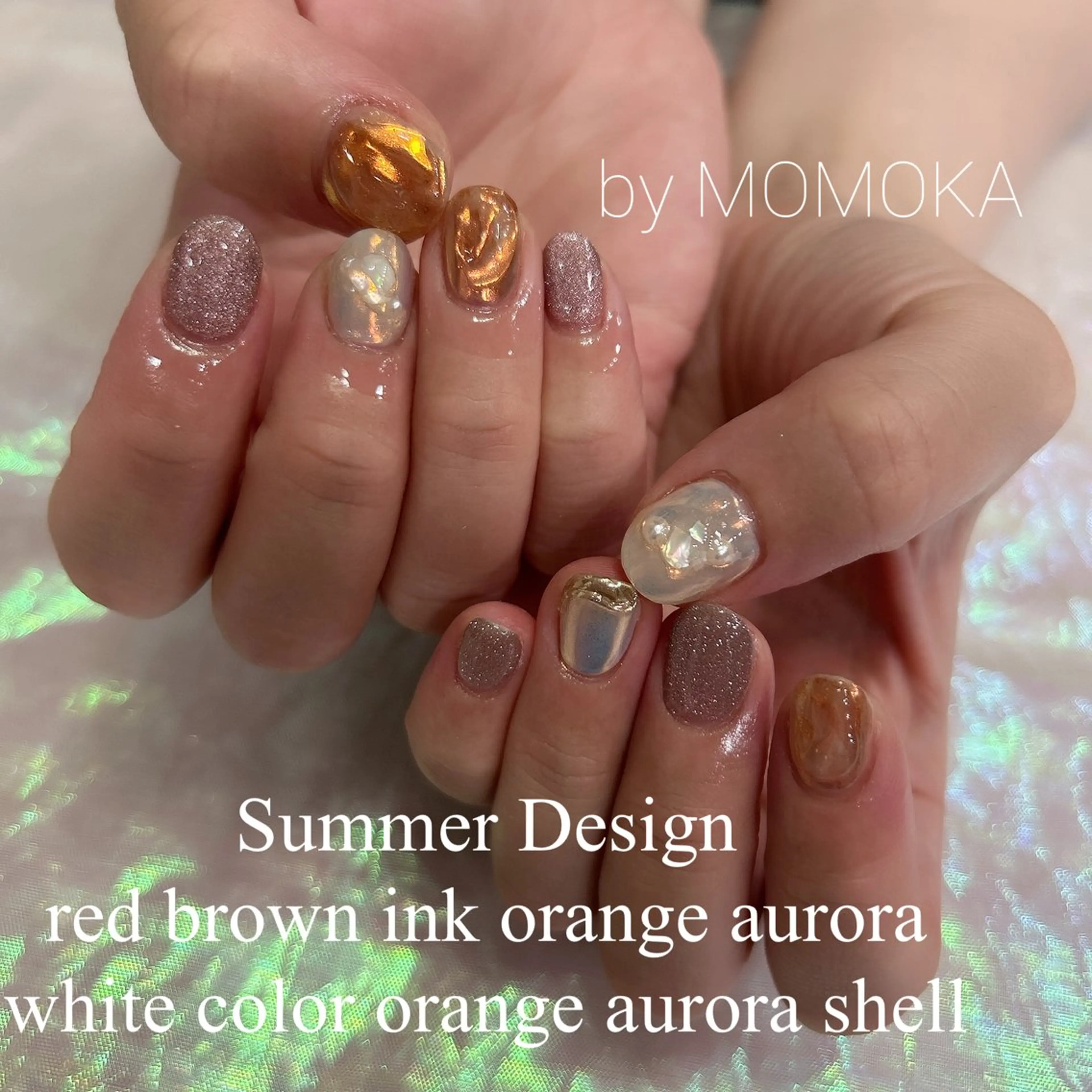 ネイル ニュアンスネイル ハンドネイル momoka_nails所属・Momo Nailsのネイルデザイン