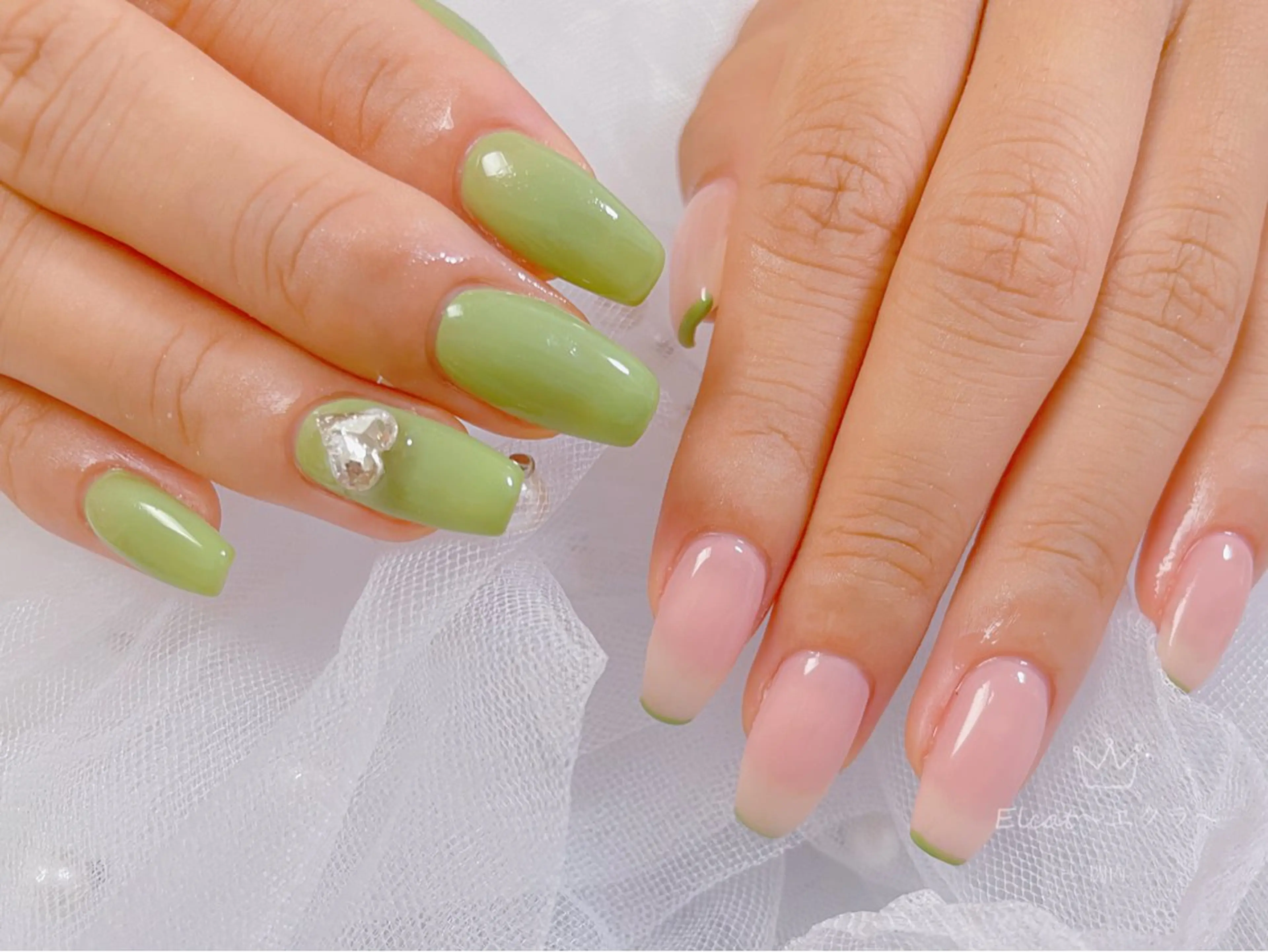 ネイル ハンドネイル ハンドケア ネイルサロンエクラ 🫧Shizukaのネイルデザイン