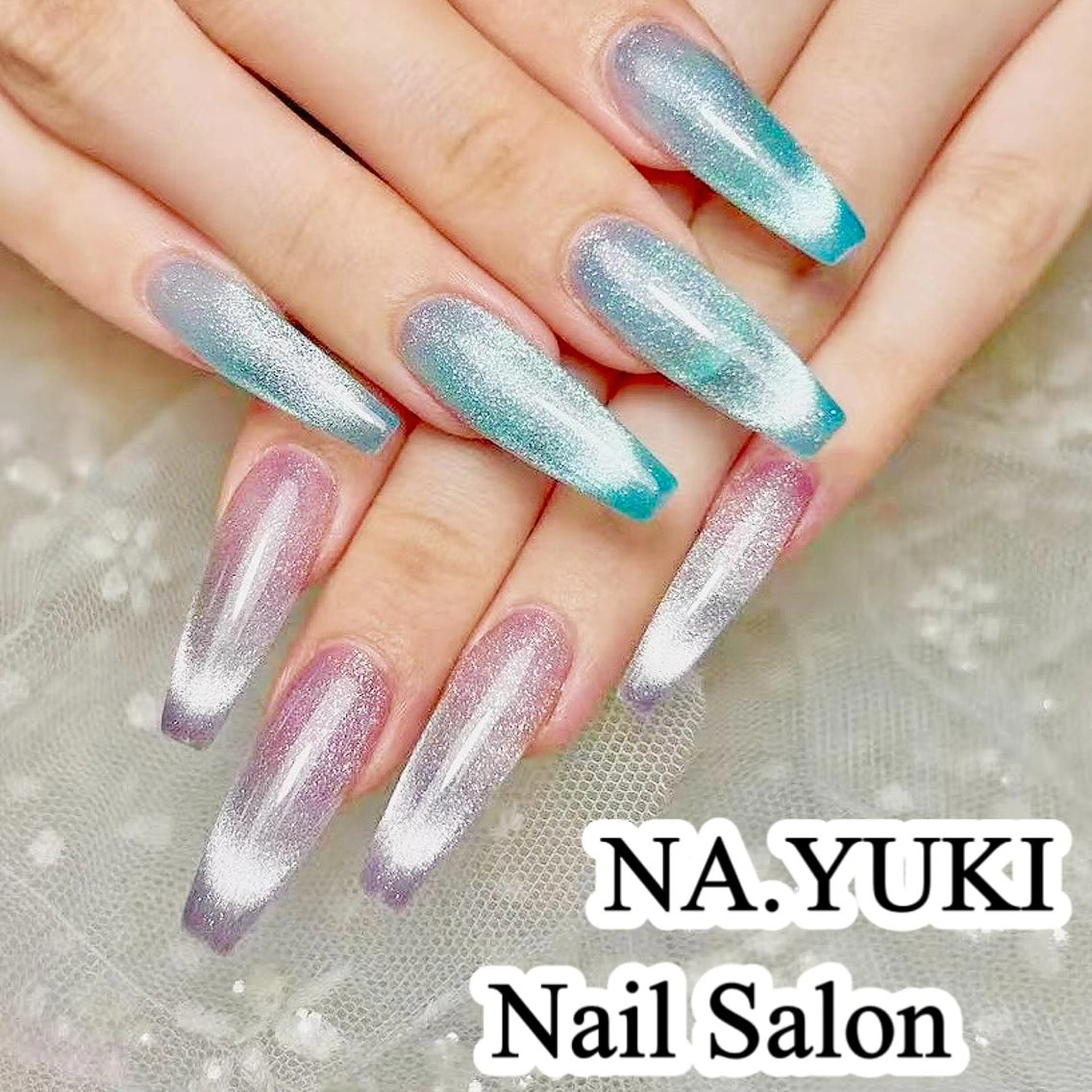 ネイル 長さ出し ワンホンネイル ハンドネイル 💗NA YUKI NAIL💗のネイルデザイン