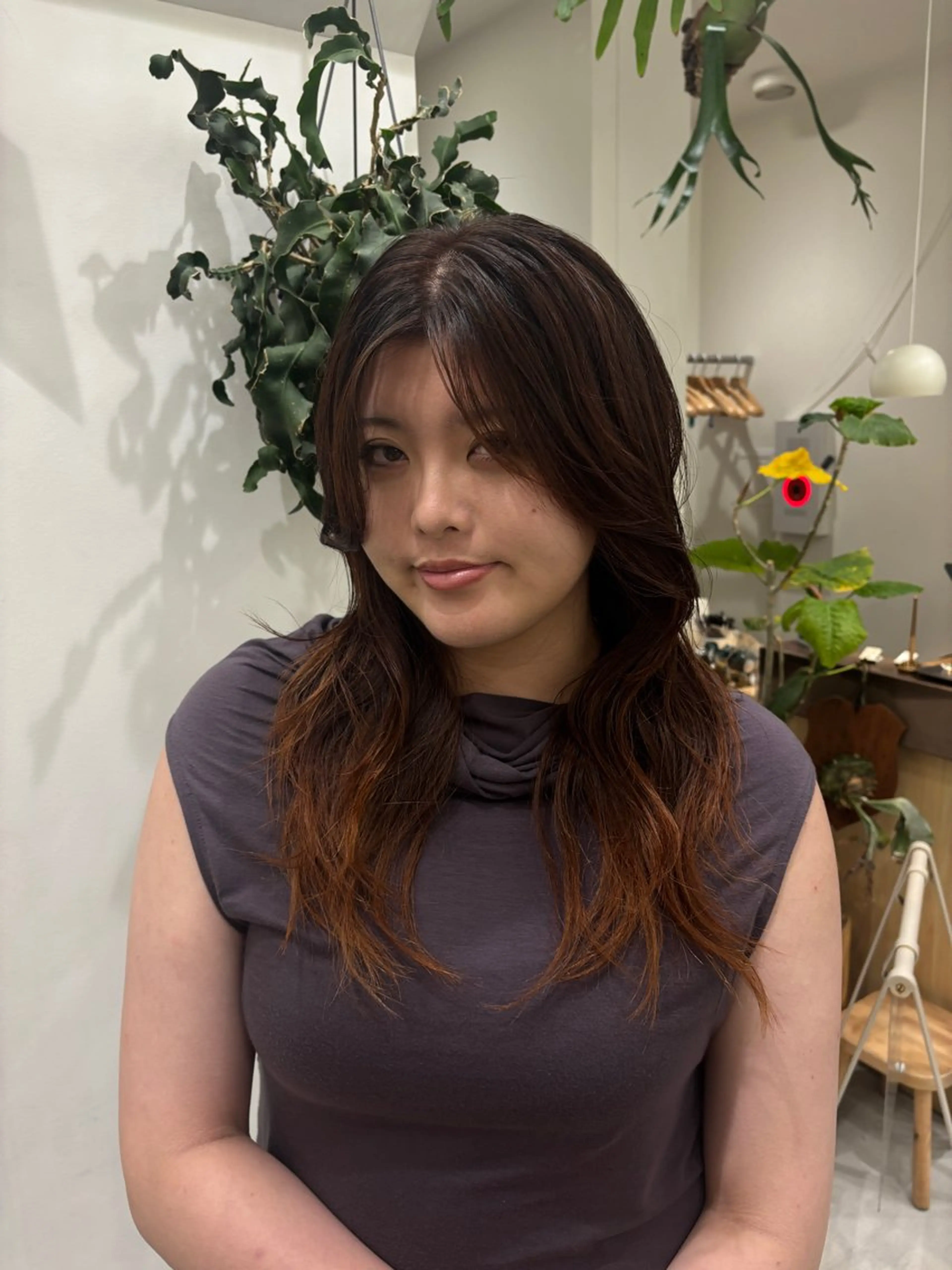 ロング カラー e's 鎌倉 ☘️ rion🪽のヘアスタイル