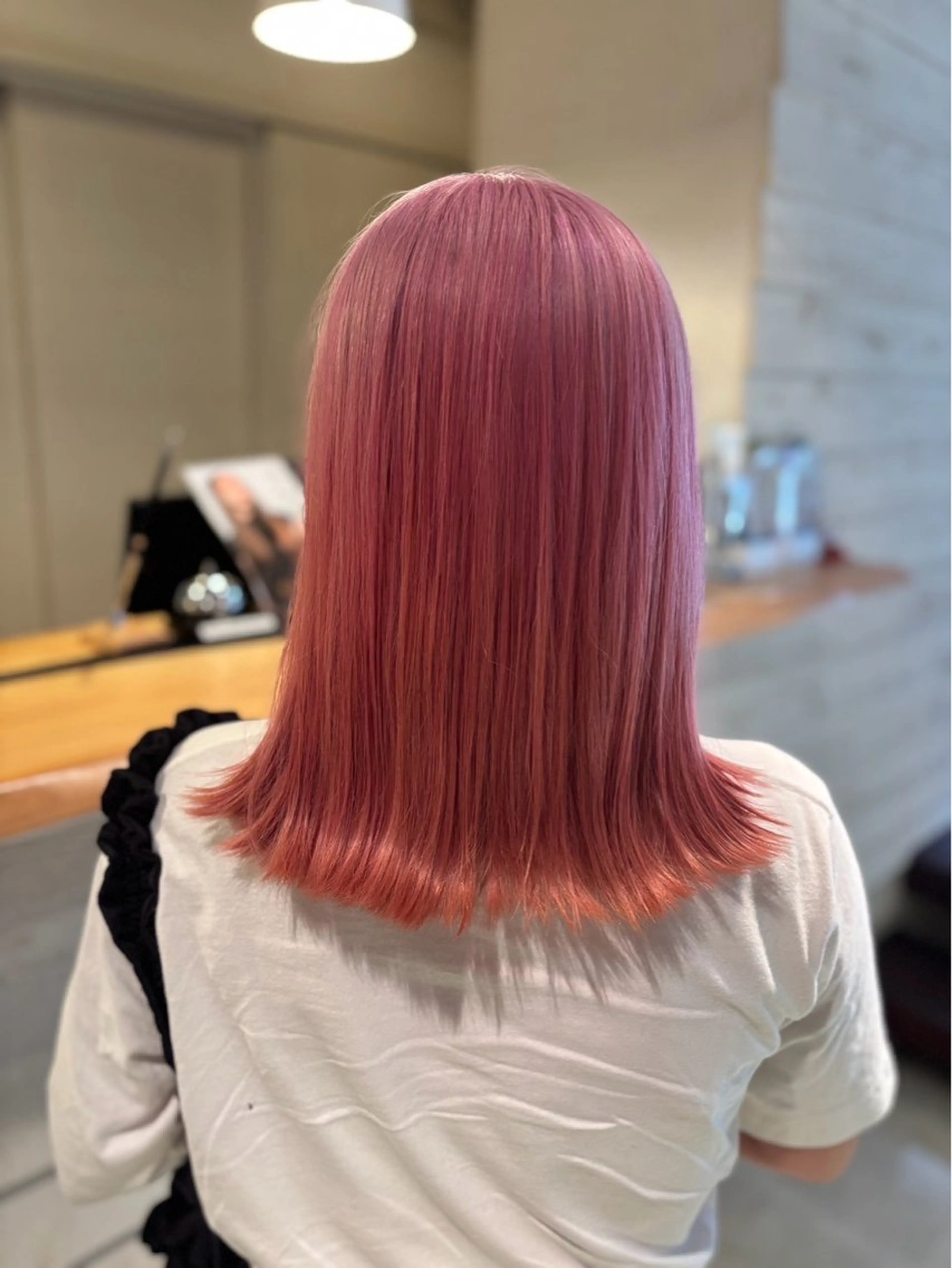 リタッチでも可能です‼️ブリーチ＋ワンカラー🩷オープン記念特典🩷で１日1名様限定0円✨の写真