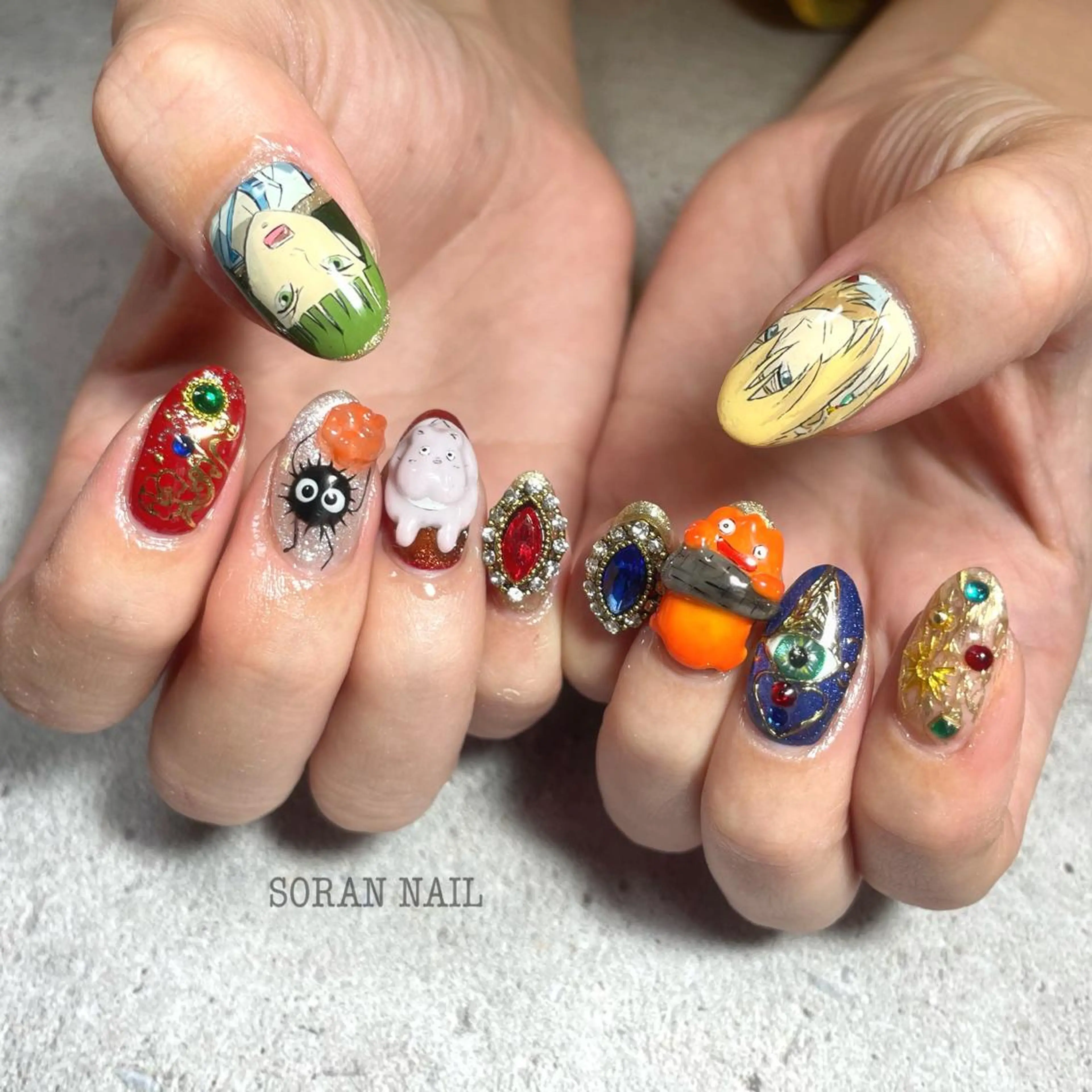 ネイル ハンドネイル フットネイル soran nailのネイルデザイン