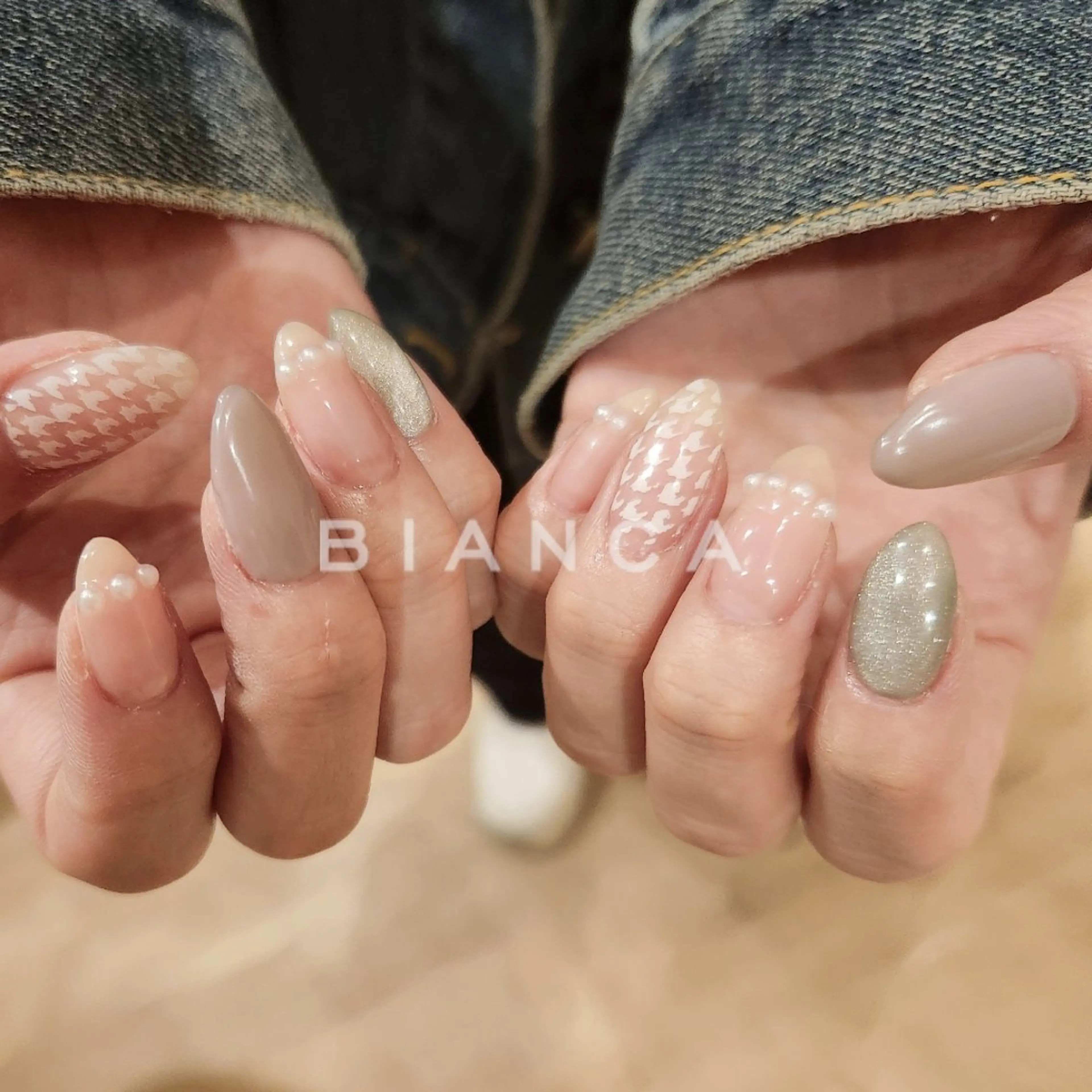 ネイル ハンドネイル Bianca名駅店 あゆのネイルデザイン