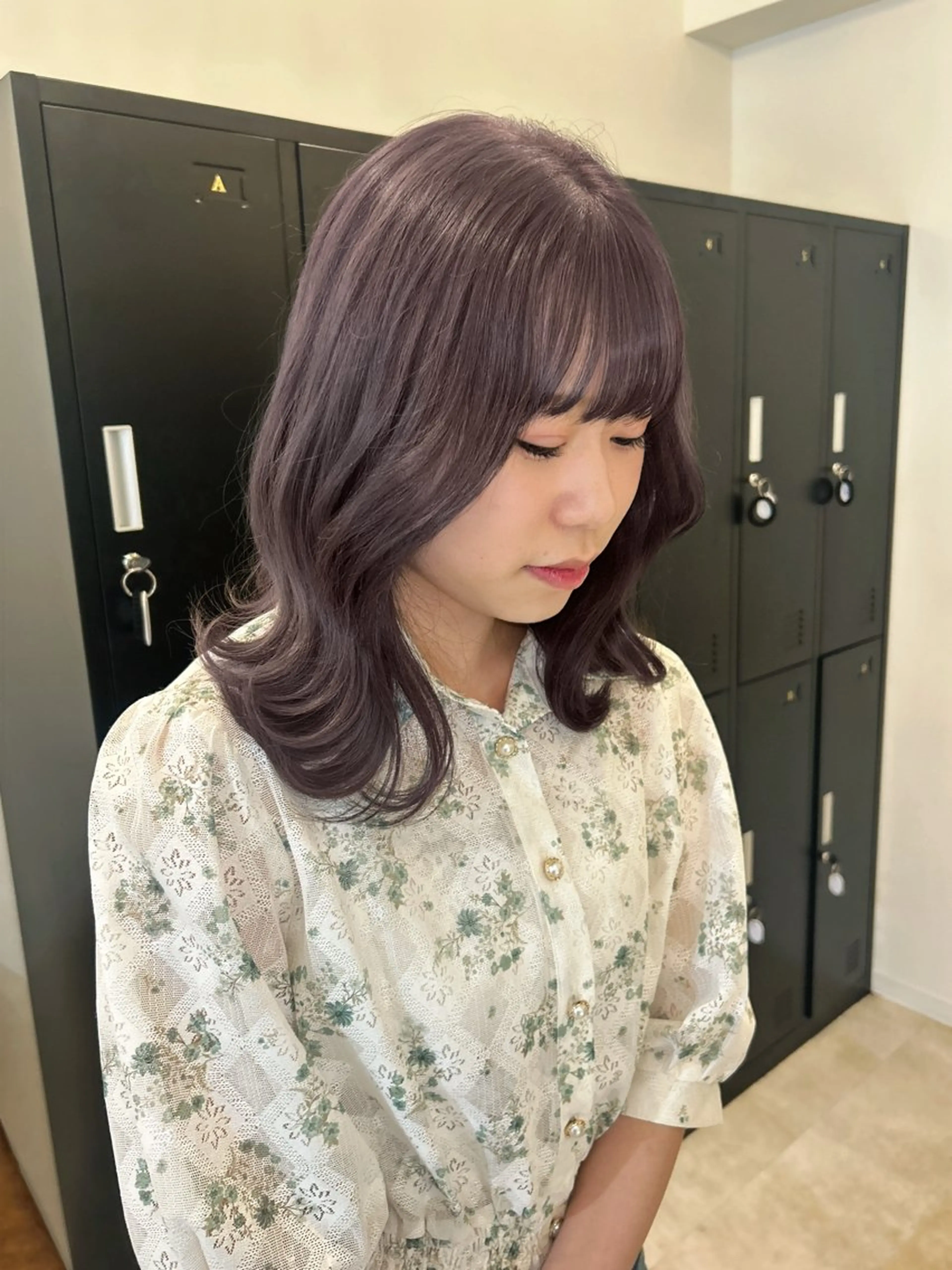ミディアム ヘアカラー CIEL所属・🩵CIEL🫧 Nahoのヘアスタイル