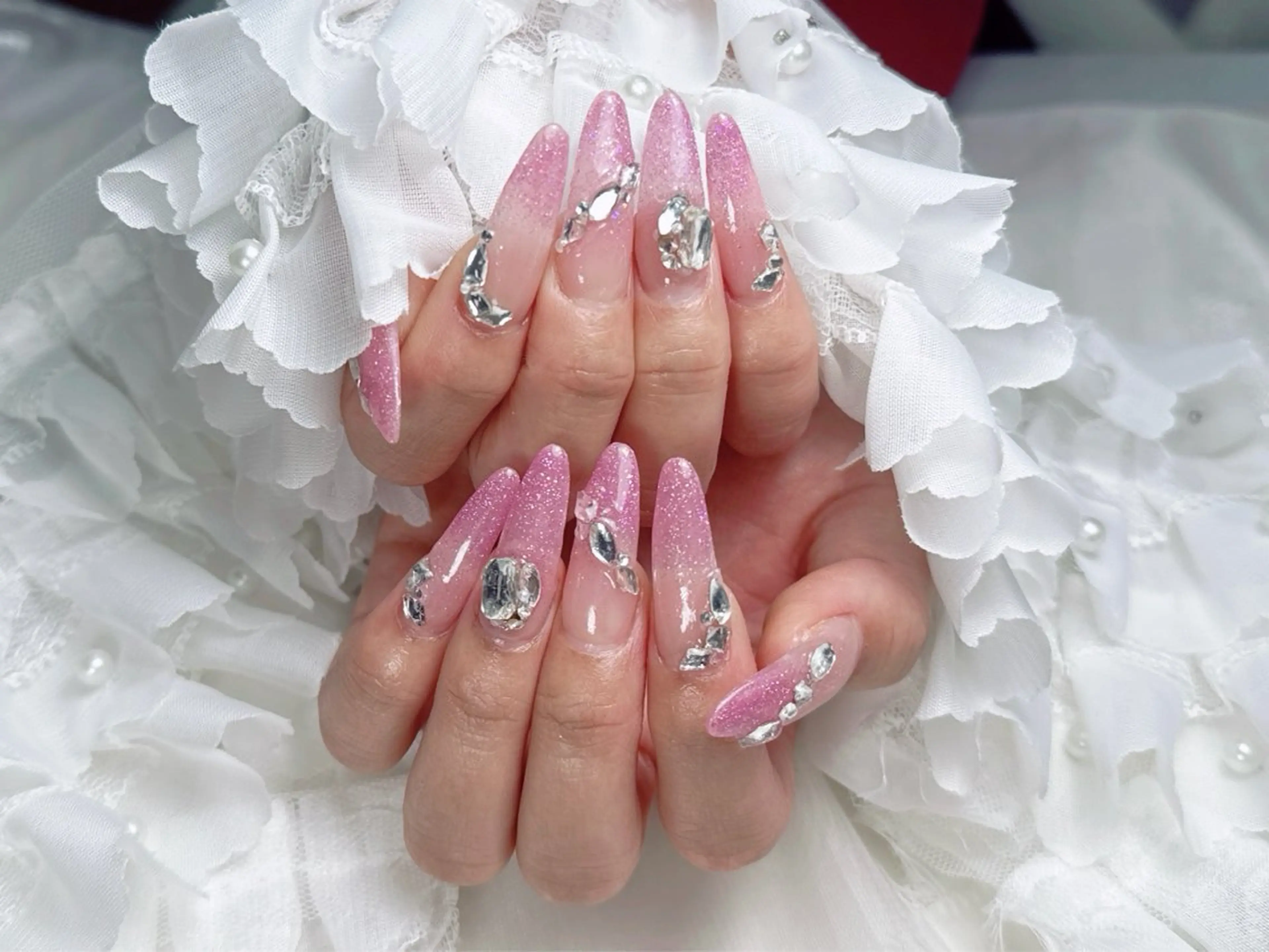 💙持ち込み150分ゴージャスデザイン(時間内でデザイン10本OK)(オフ＋500円)の写真