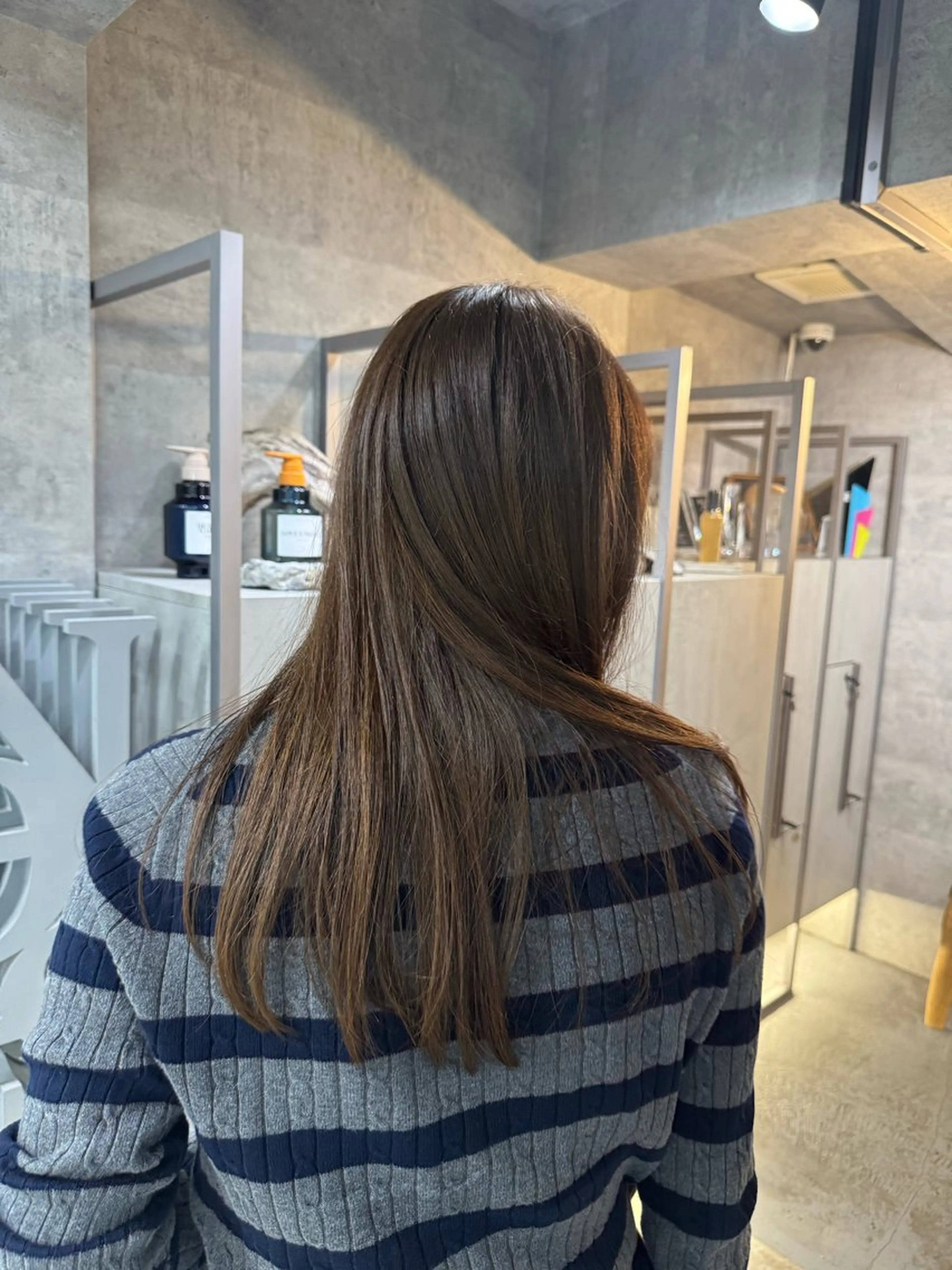 セミロング カラー ヘアカラー トリートメント NOOS omotesando所属・You⚡️髪質改善/ レイヤーカット/ボブのヘアスタイル