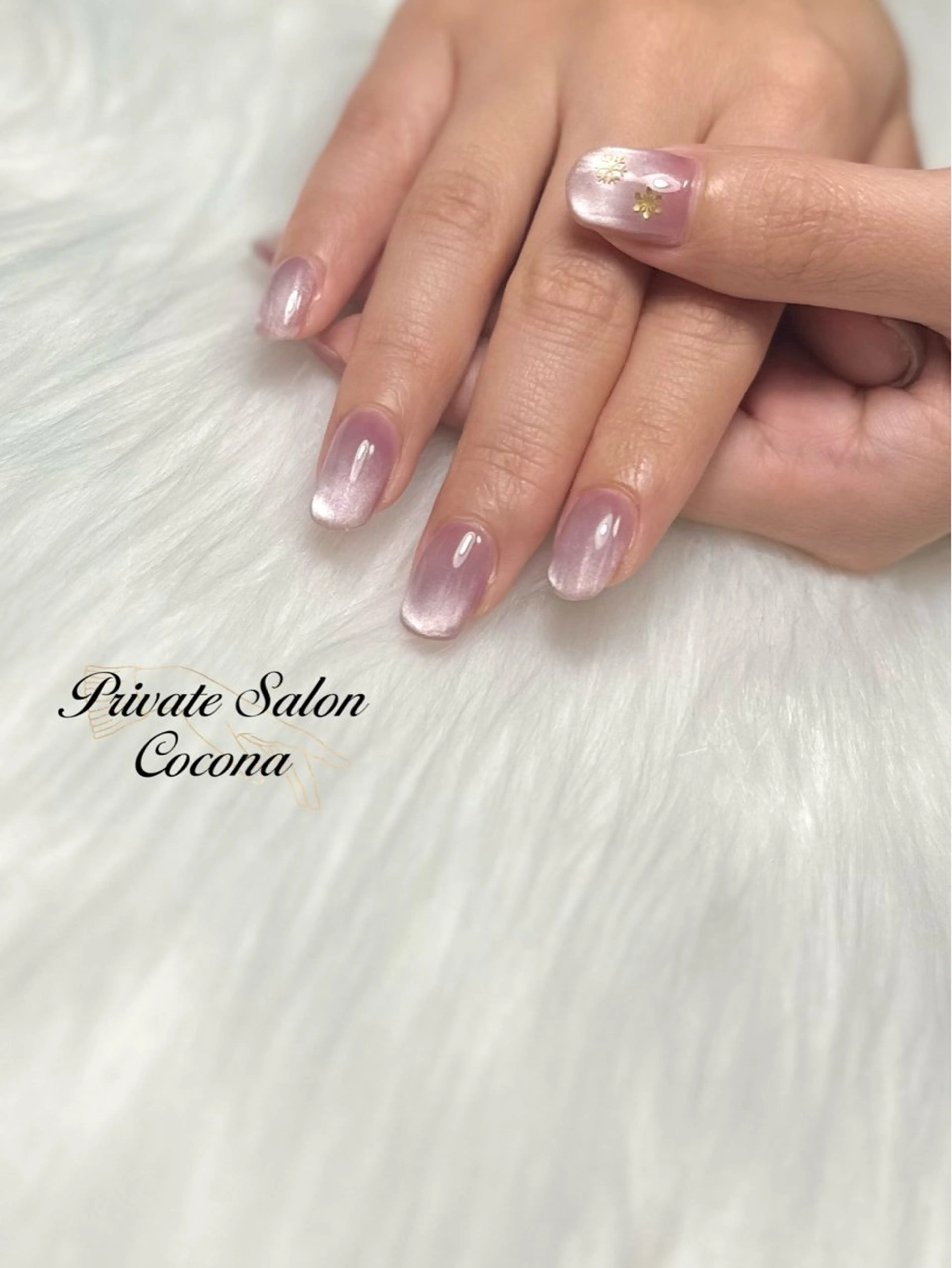 ネイル マグネットネイル ハンドネイル プライベートサロン nailcoconaのネイルデザイン