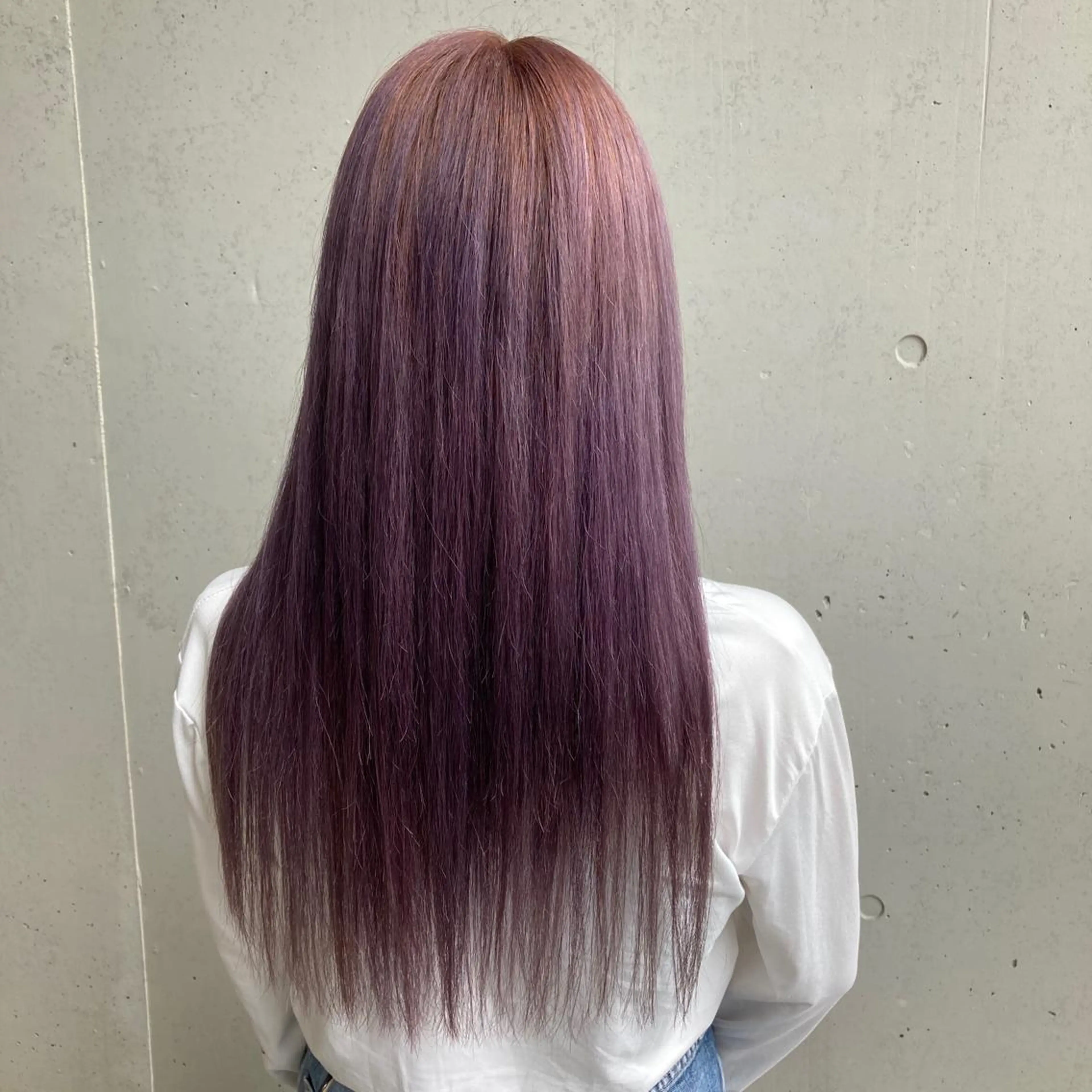 ロング カラー 一ノ瀬 蘭のヘアスタイル