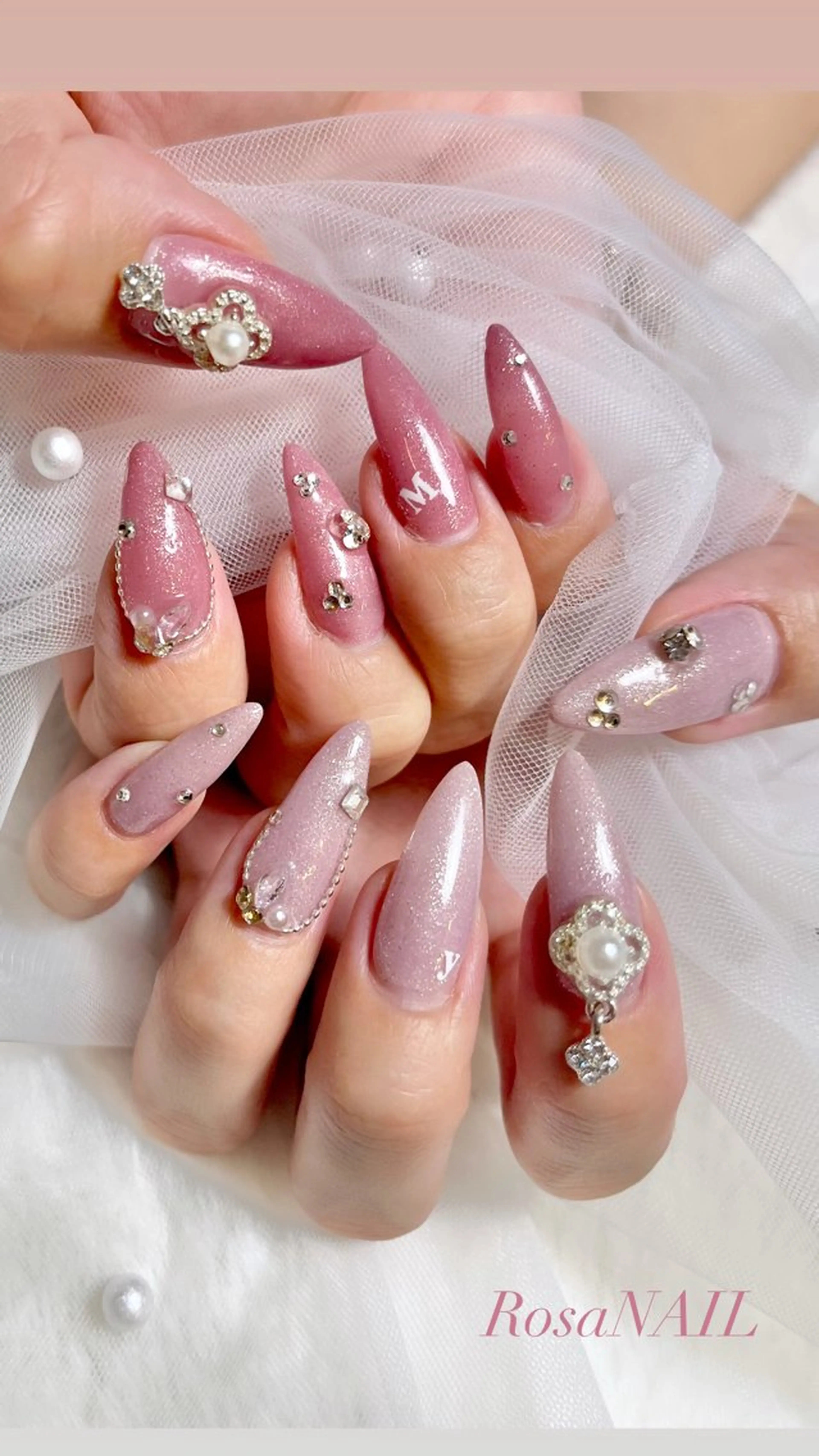 ネイル ハンドネイル Rosa NAILのネイルデザイン