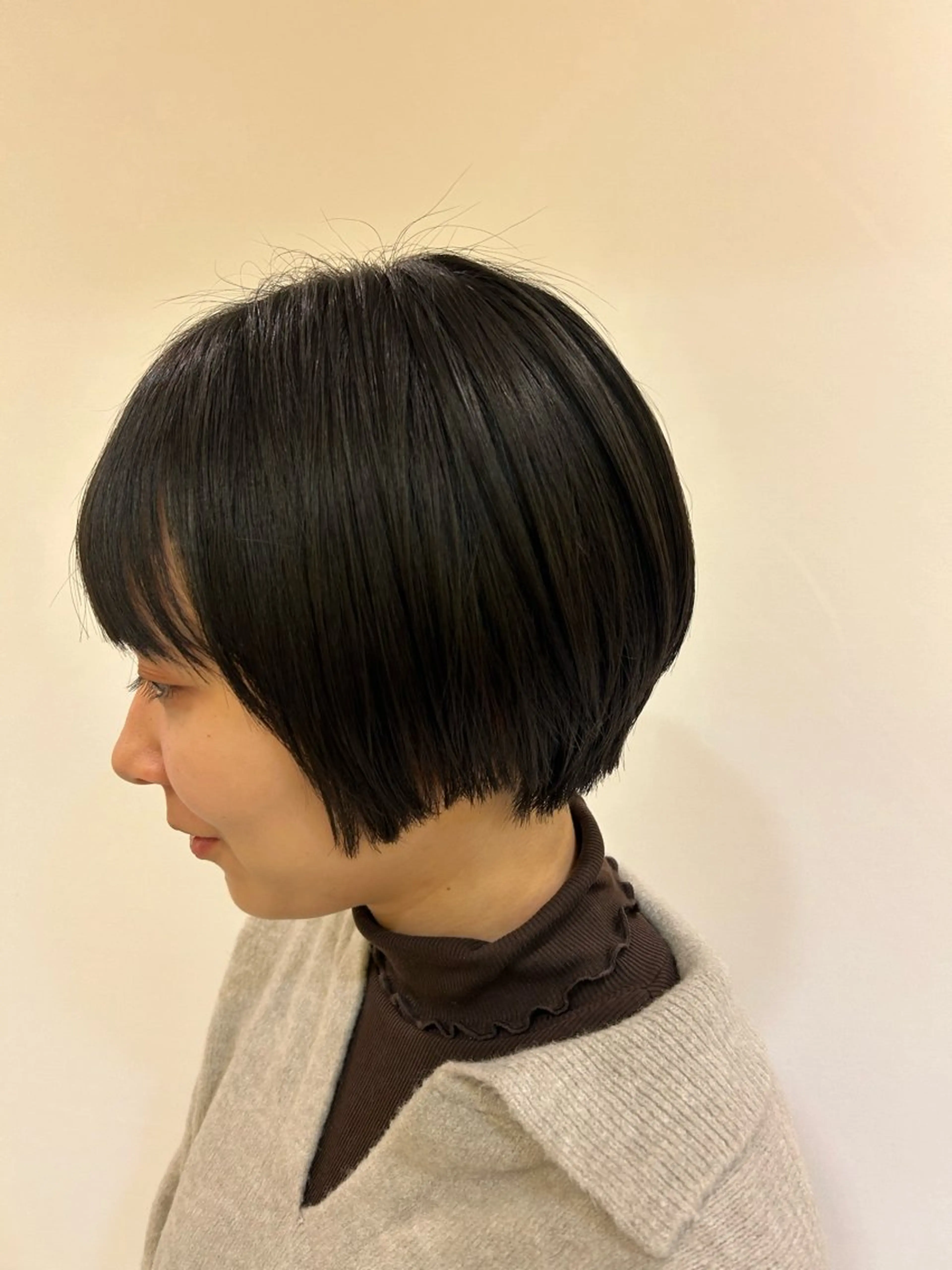 ショート ショートボブ ボブ ショートヘア アトリエJDパリ大畑 美羽🇫🇷💖のヘアスタイル