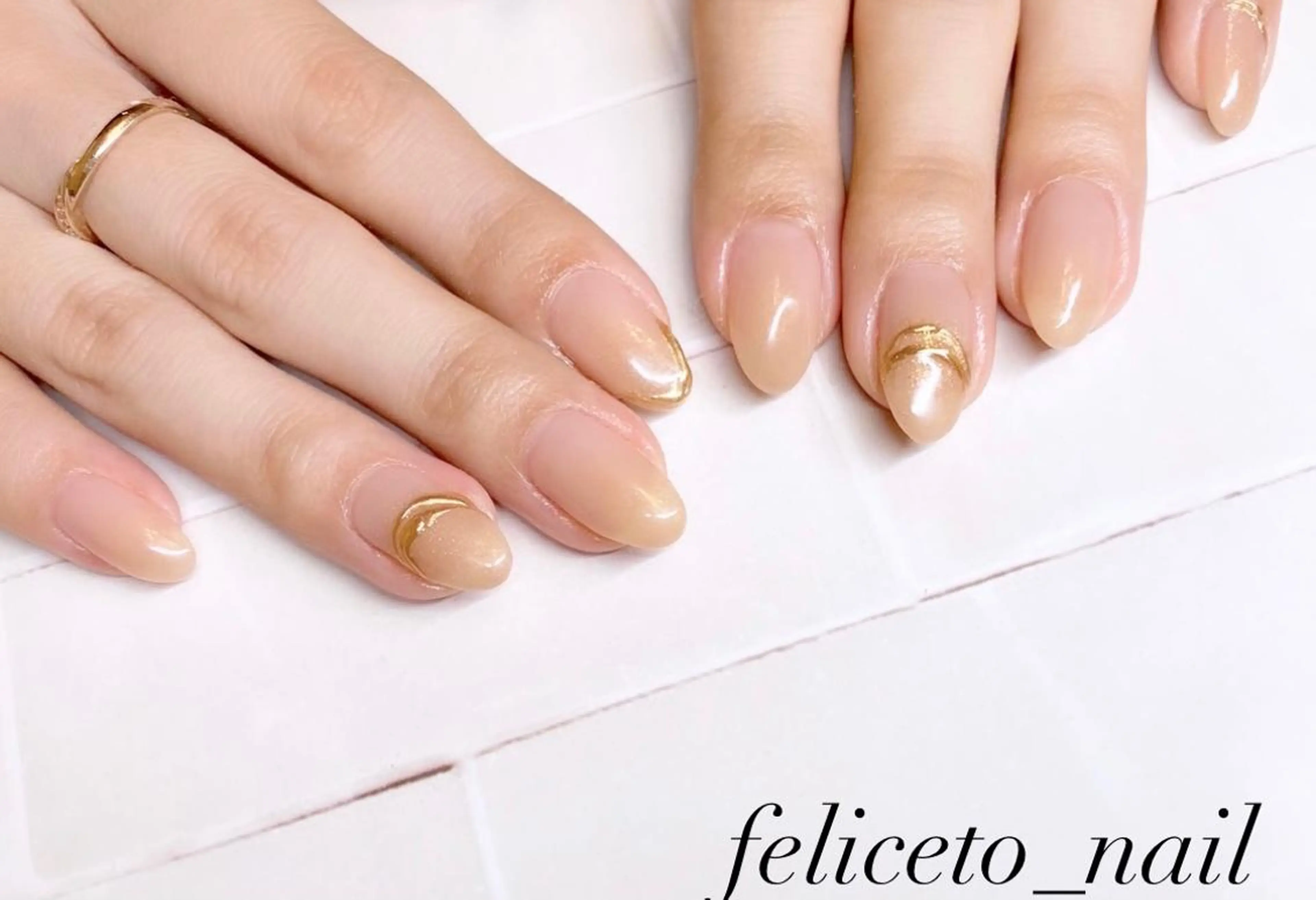 ネイル ニュアンスネイル feliceto_nail所属・Honokaホノカ nailのエステ・リラクイメージ