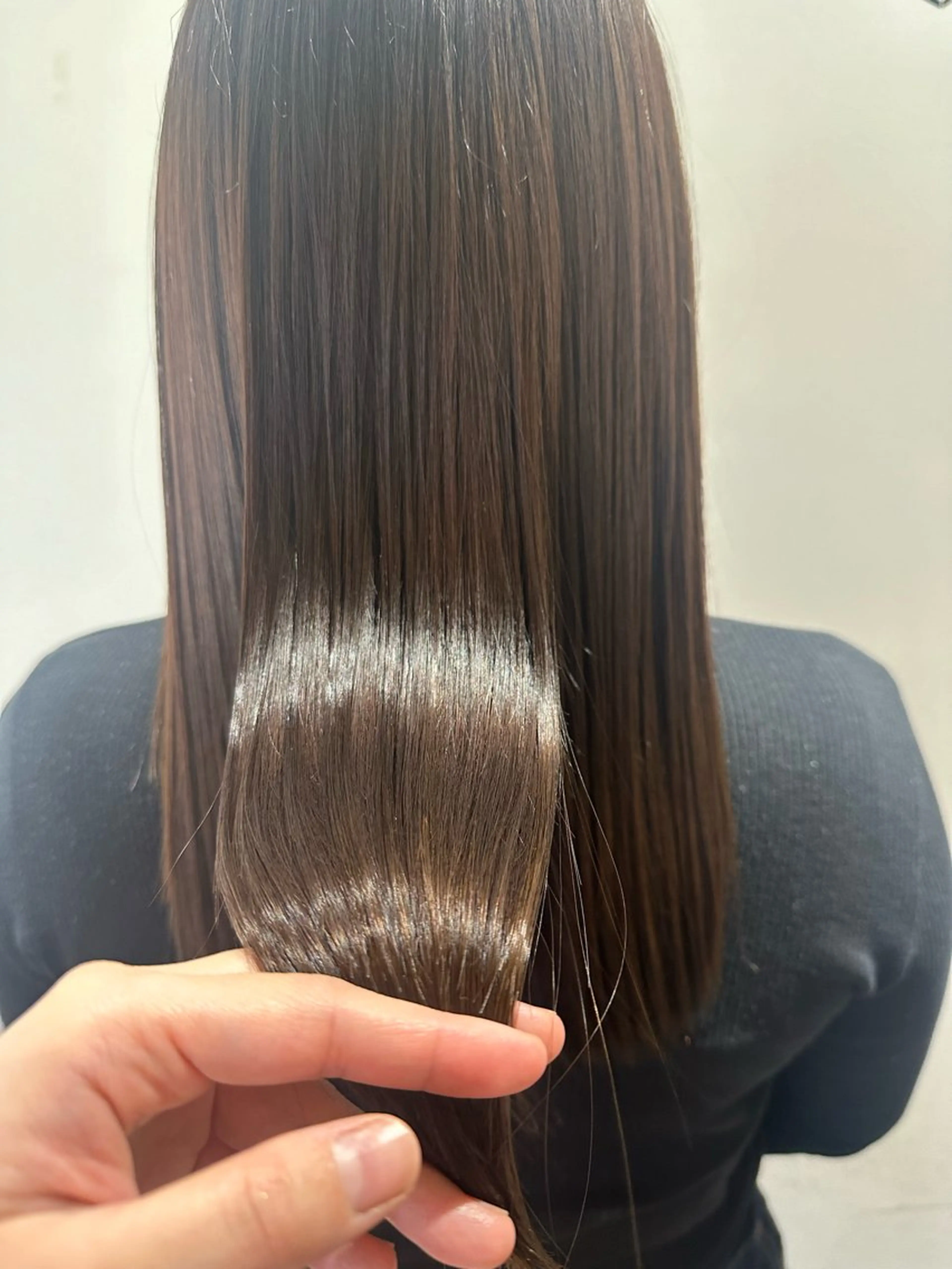 ロング カラー ヘアカラー トリートメント いまじゅく あおいのヘアスタイル