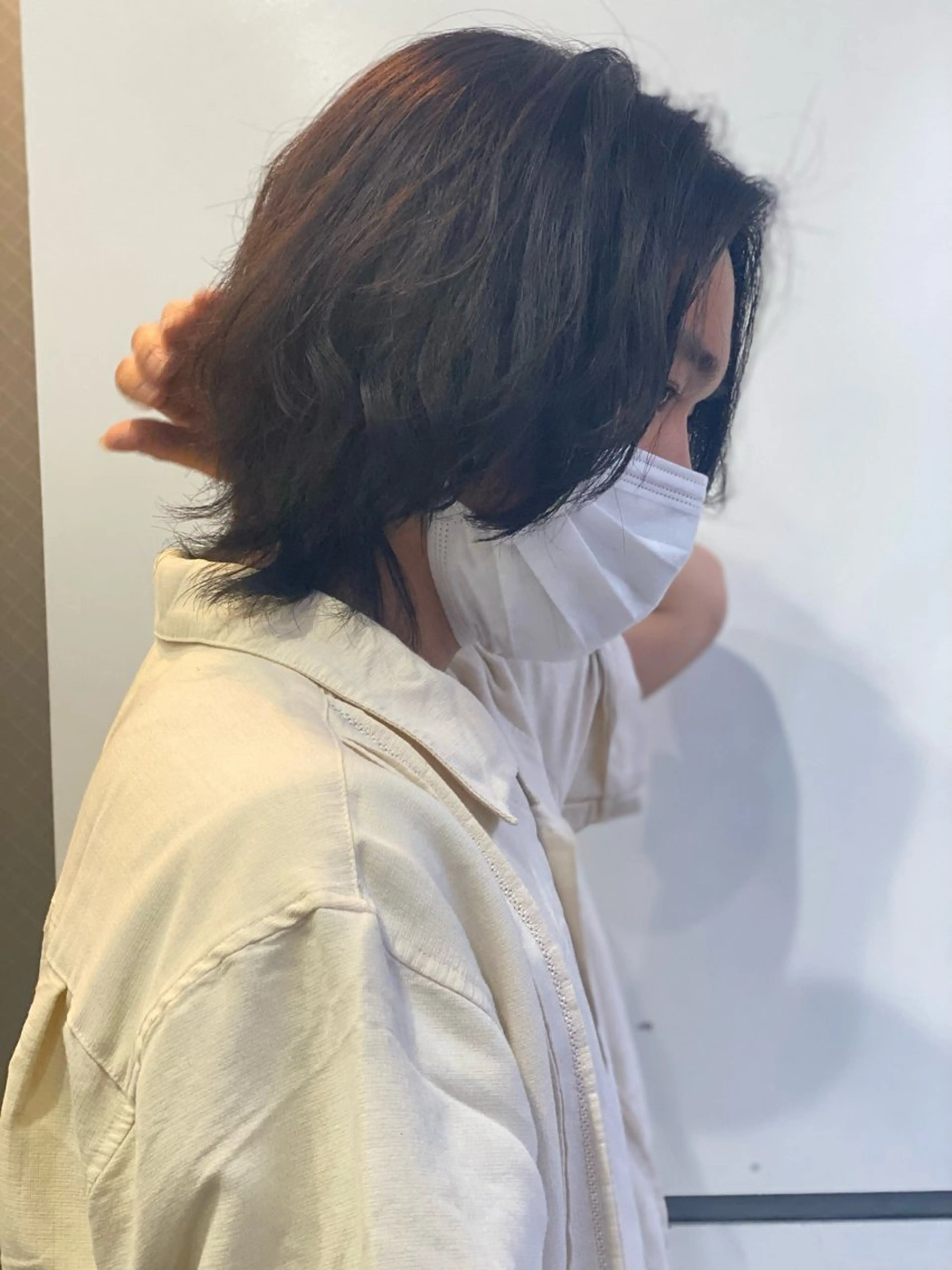 ミディアム メンズ カット ヘアカラー ◽️Daiki／ 髪質再生◽️のヘアスタイル