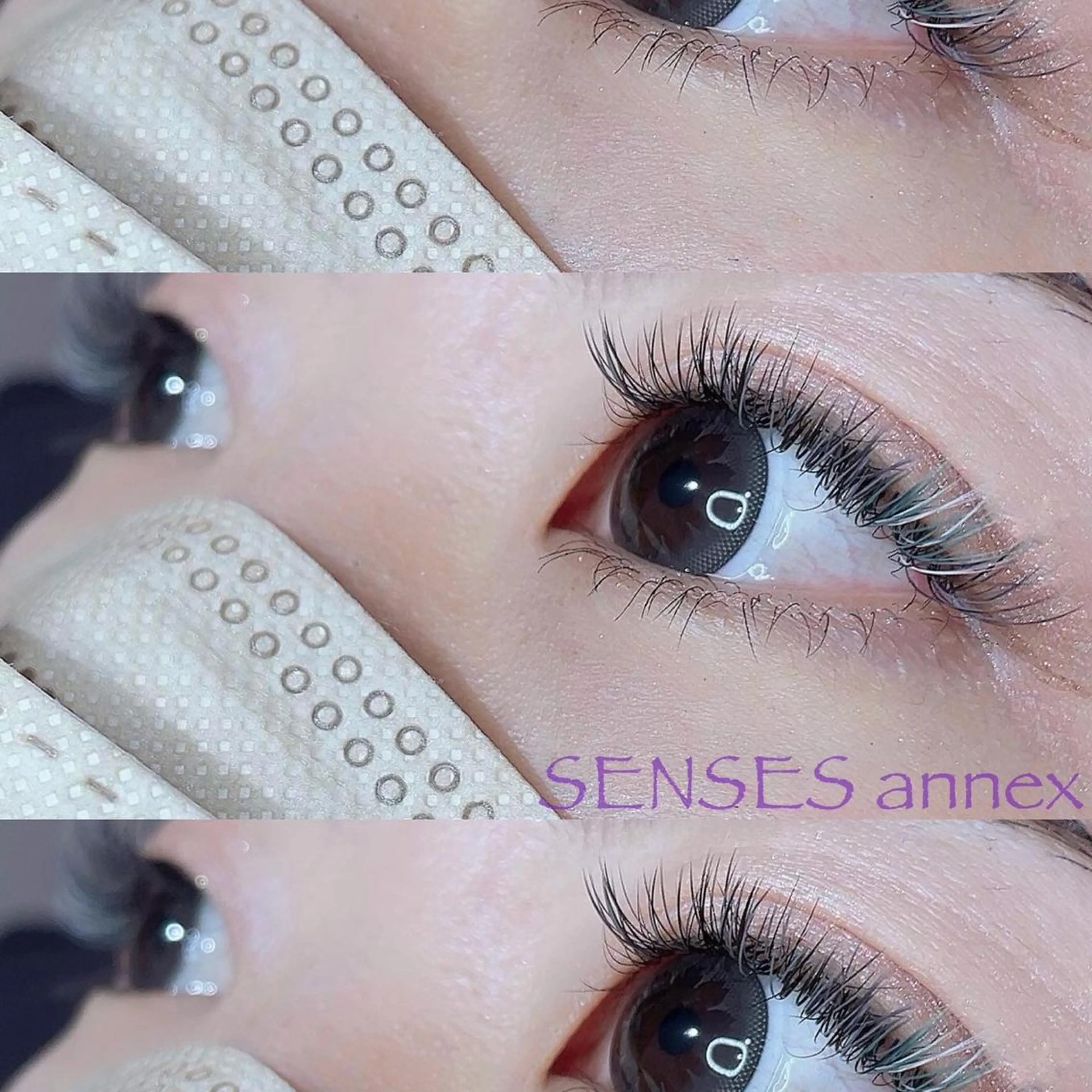 マツエク・マツパ カラーマツエク マツエク SENSES_ WAKAのマツエク・マツパデザイン