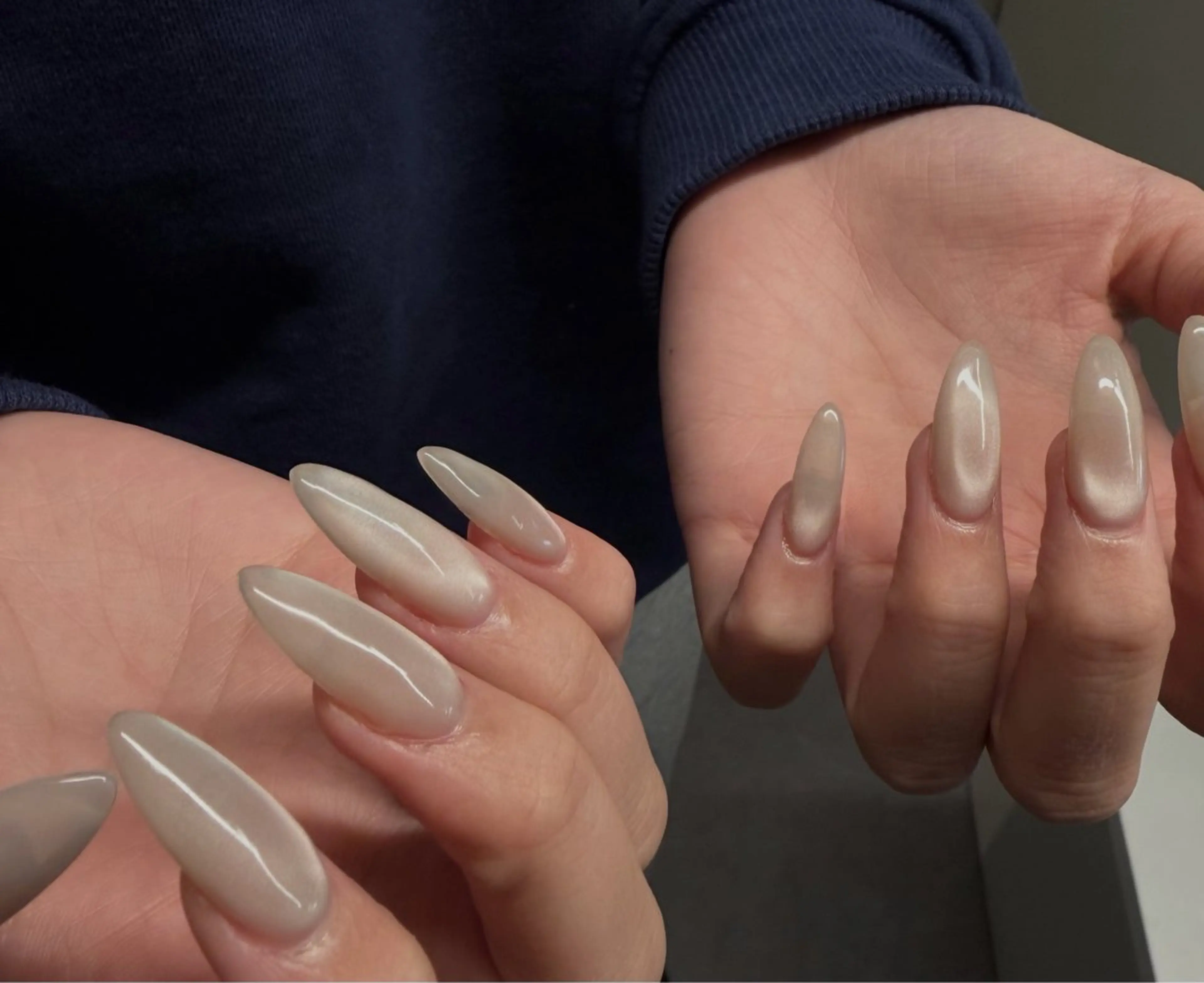 ネイル マグネットネイル ハンドネイル mori yuina ┆͓̽ NUDGEのネイルデザイン