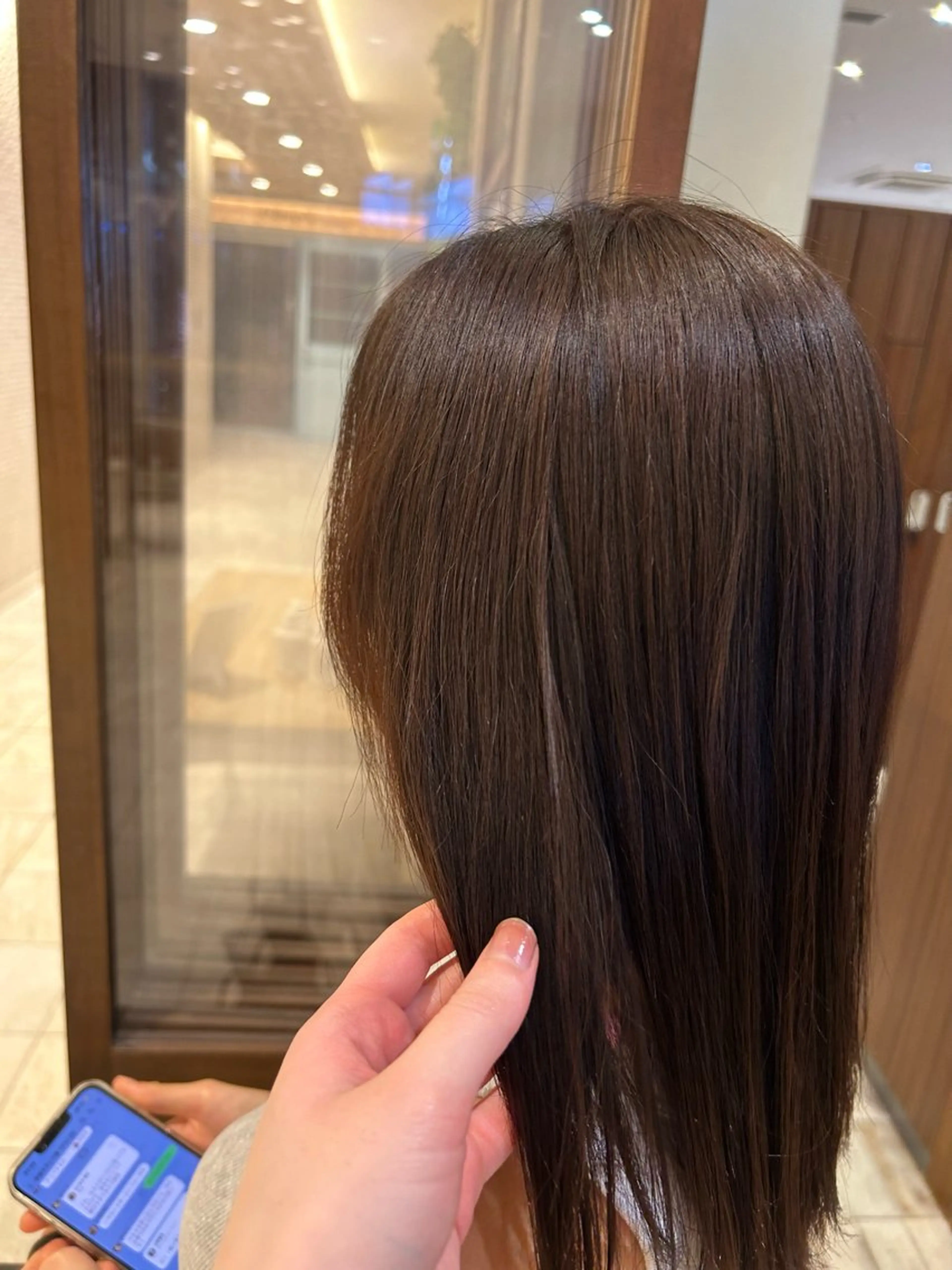 セミロング 暖色🧶／ヒロサワ イロハ🤍のヘアスタイル