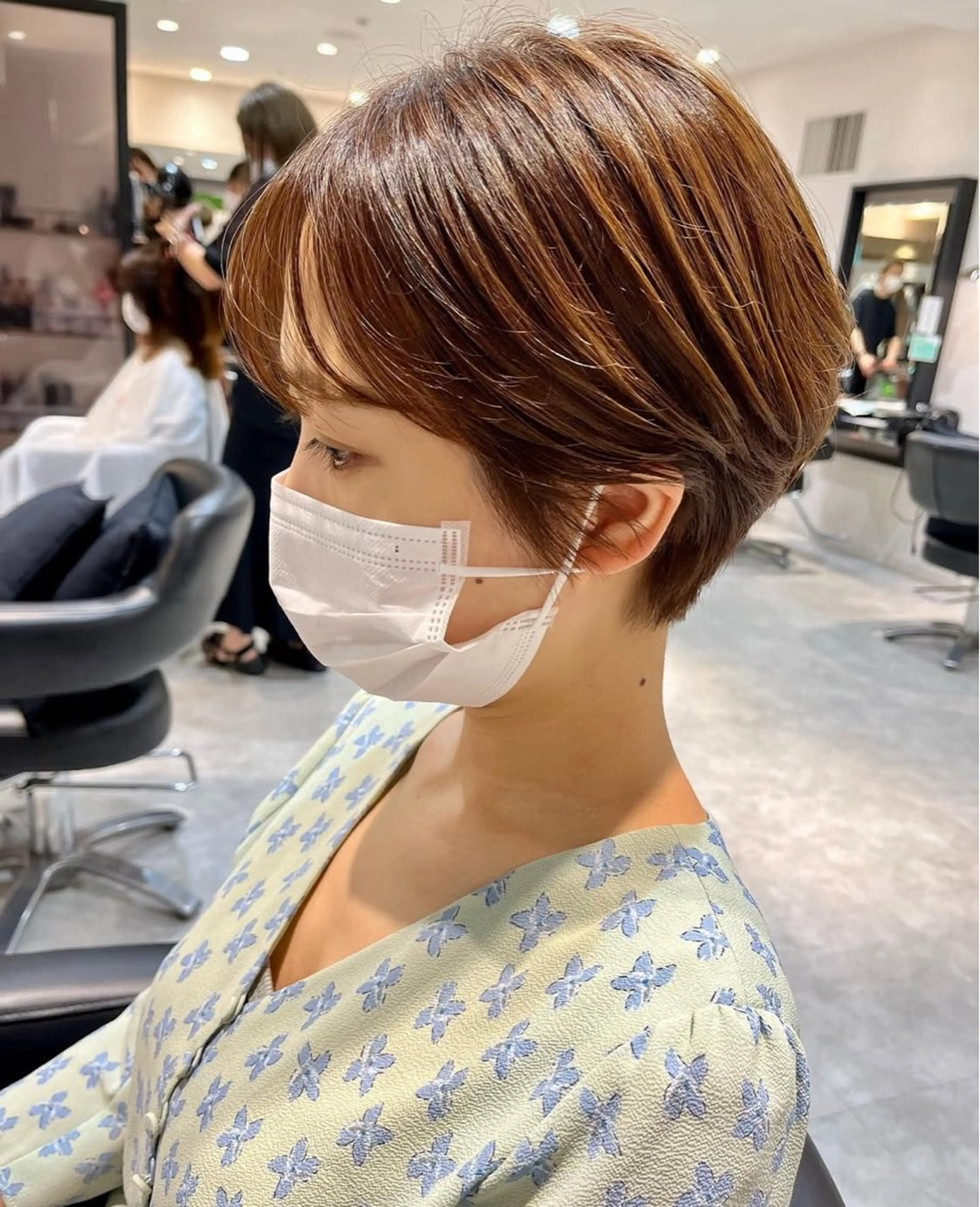 ショート neaf 恵比寿店所属・カットモデル募集中 伊藤響のヘアスタイル