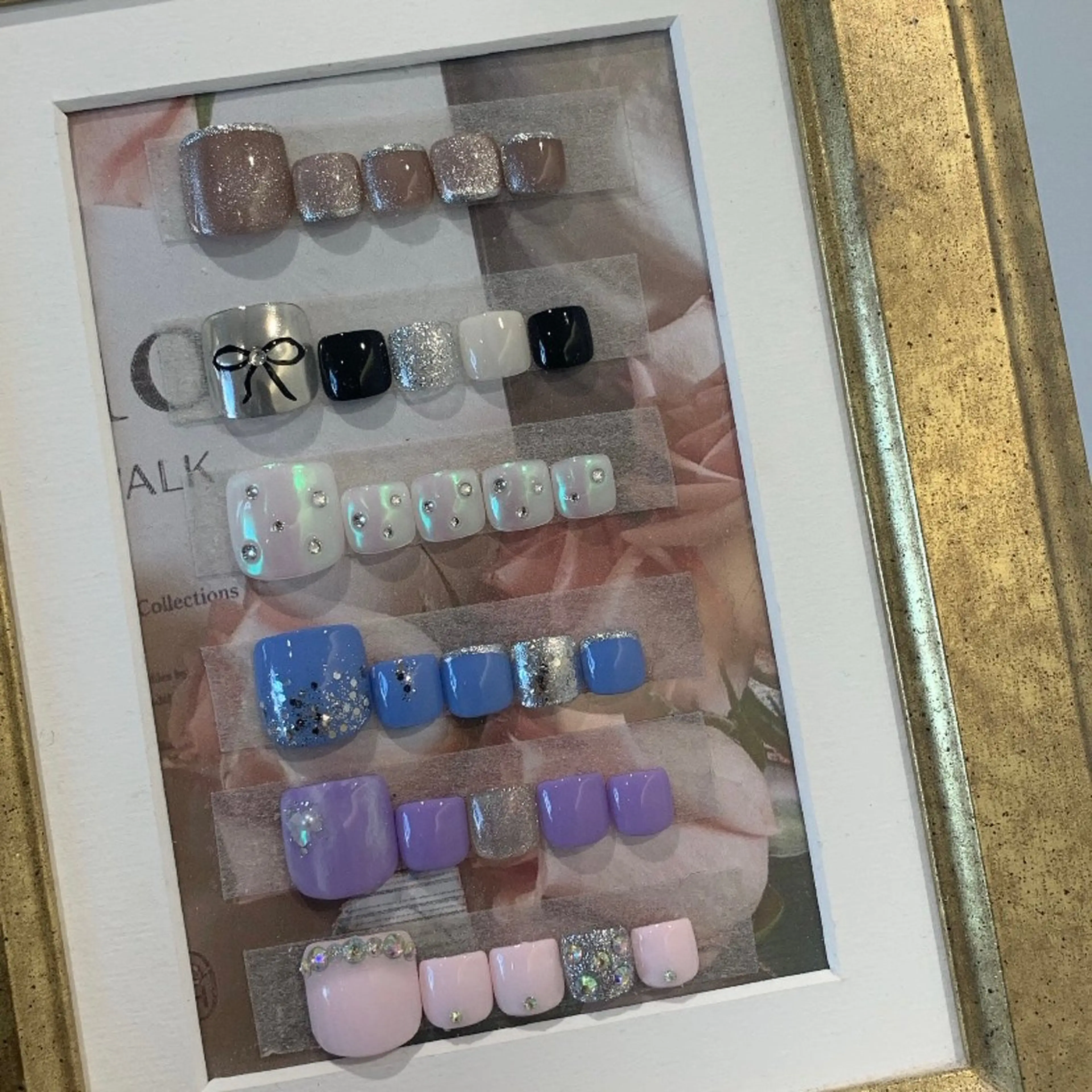 ネイル フットネイル tote. airiのネイルデザイン