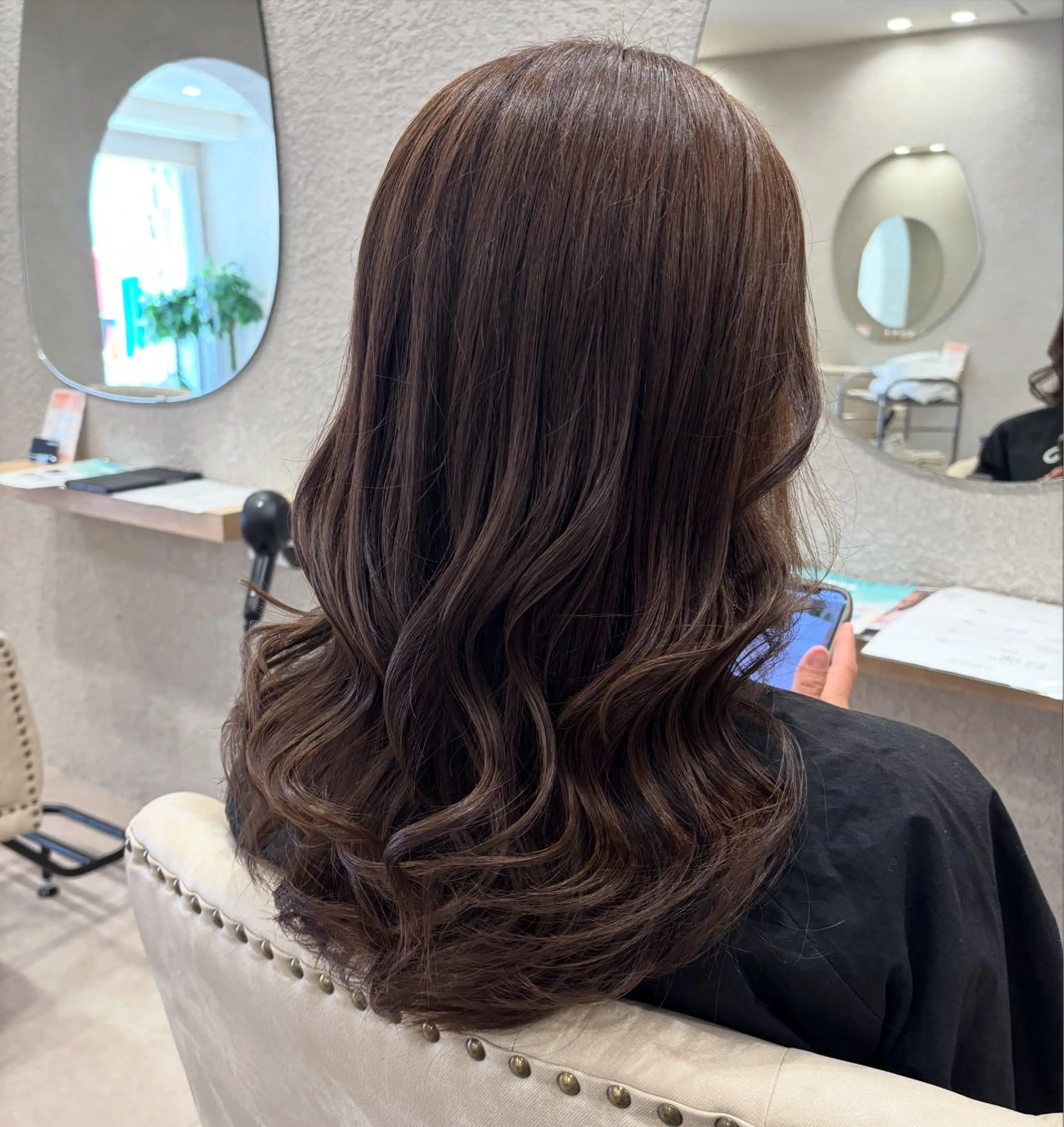 ロング 透明感カラー⭐️🌈 野村玲美のヘアスタイル