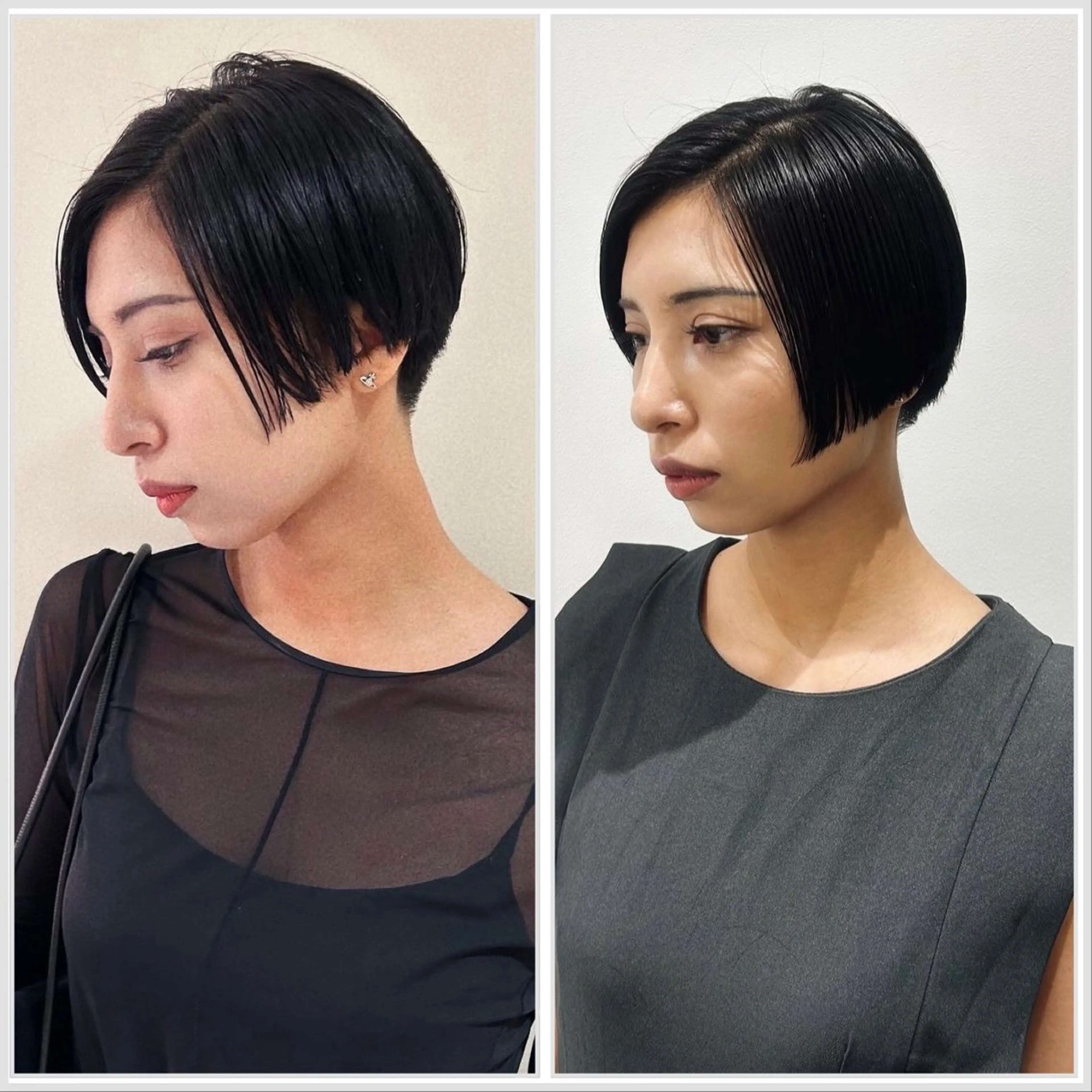 ショート カラー カット ヘアカラー 似合わせhair 〻 mikiのヘアスタイル