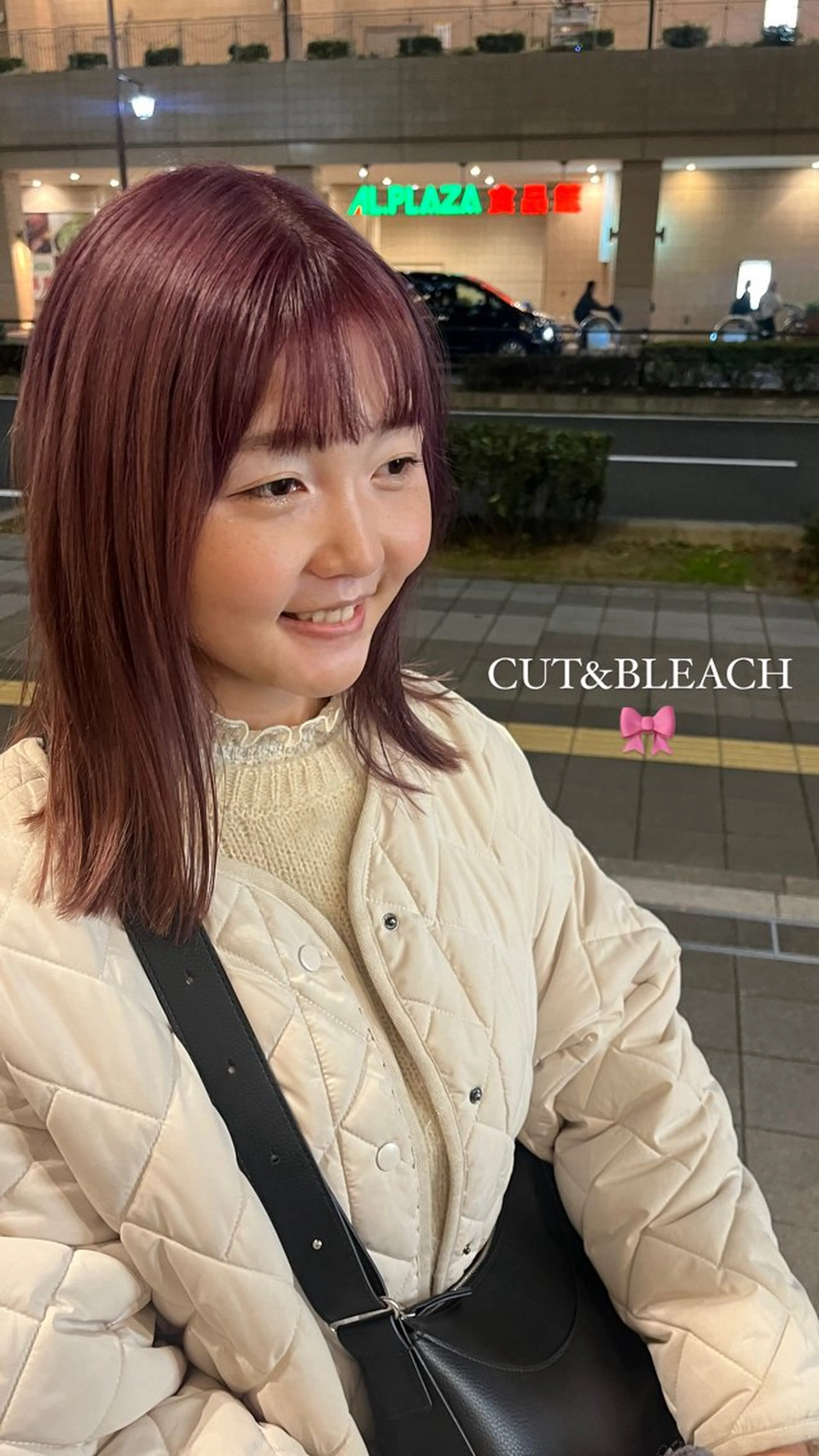 ミディアム カラー 🐲松園ルナ🐲 髪質改善特化のヘアスタイル