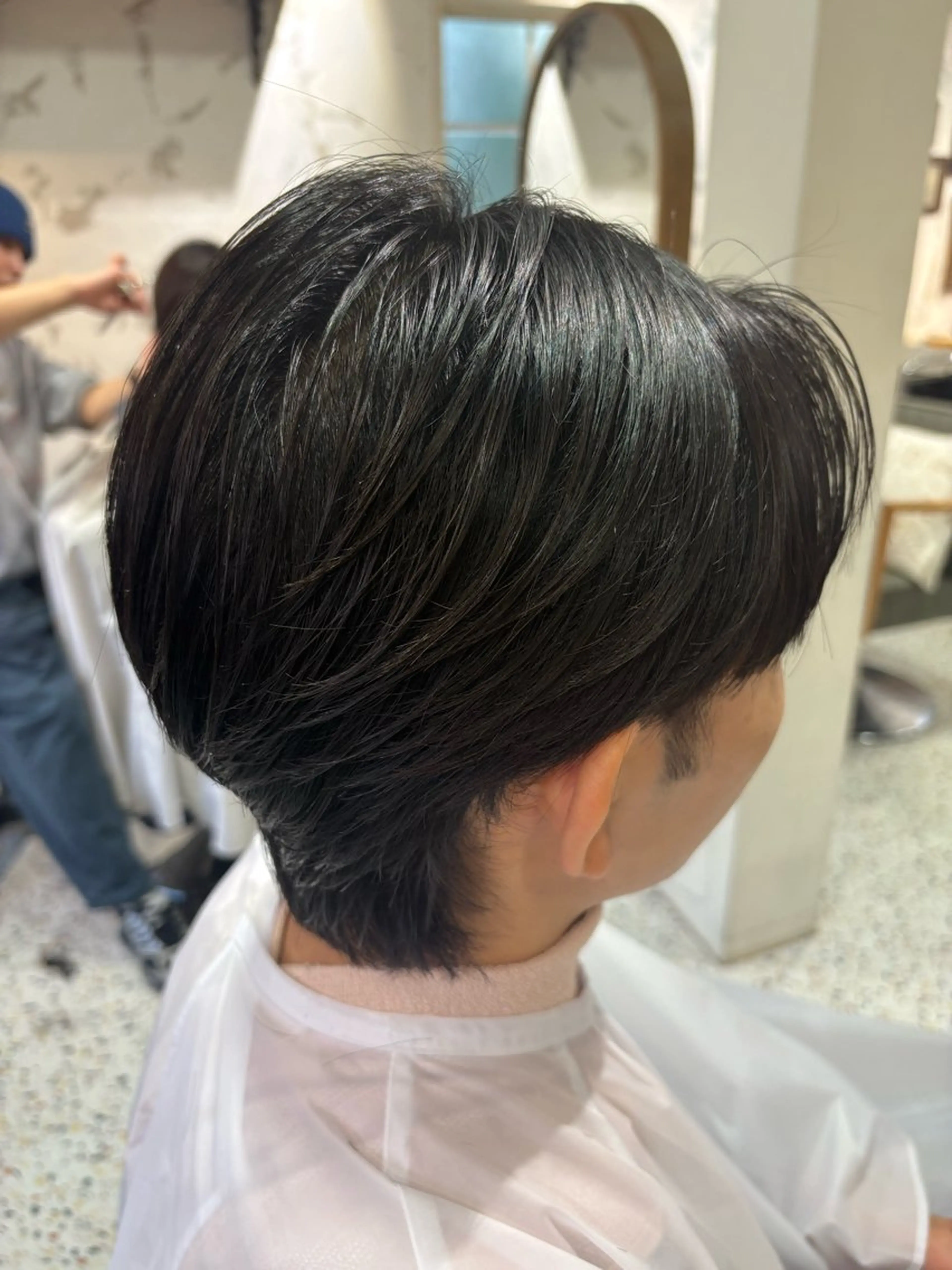 メンズ カット 縮毛矯正 中澤 衿葉のヘアスタイル