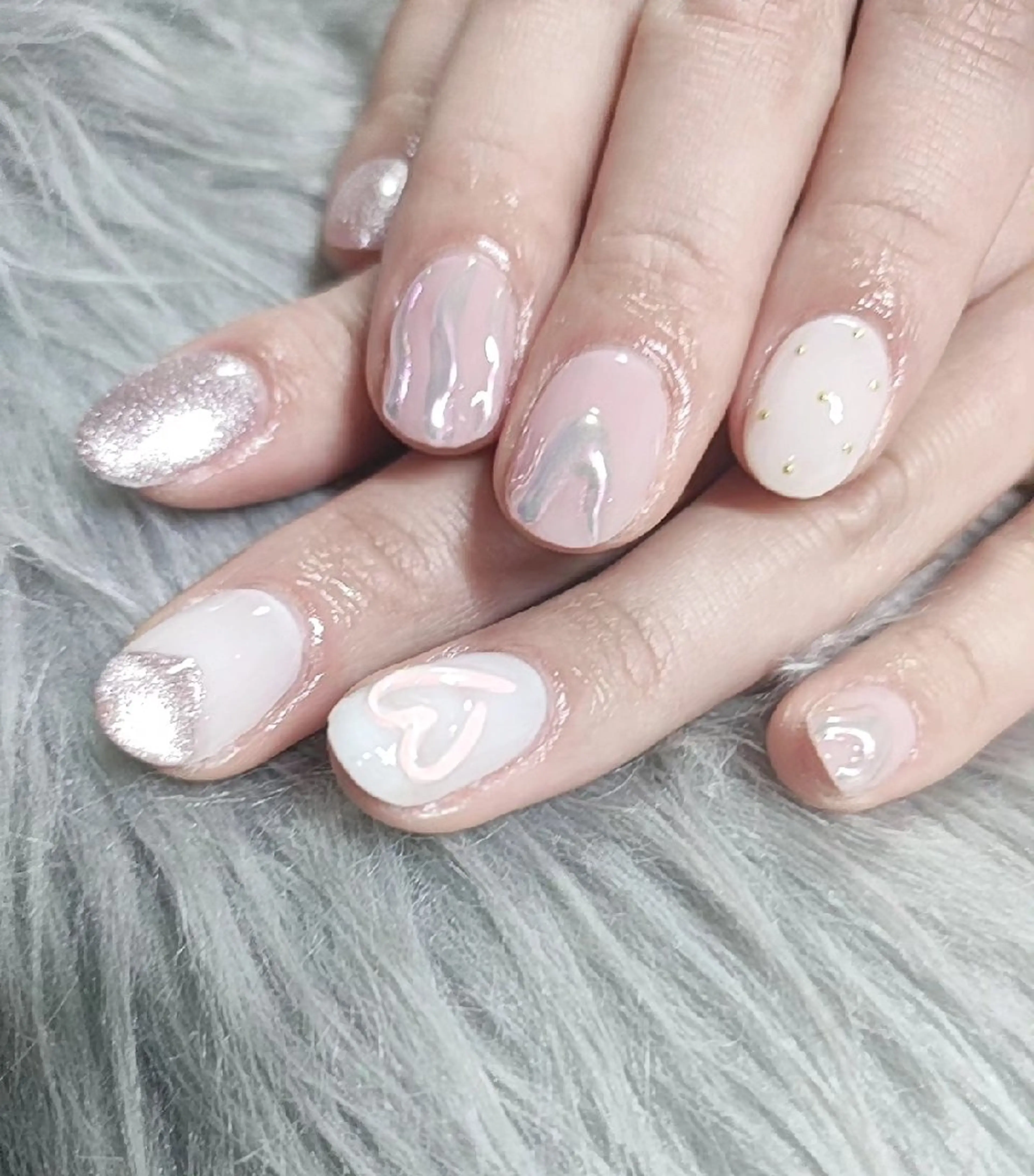 ネイル ハンドネイル Kame_ nail🐢💕のネイルデザイン
