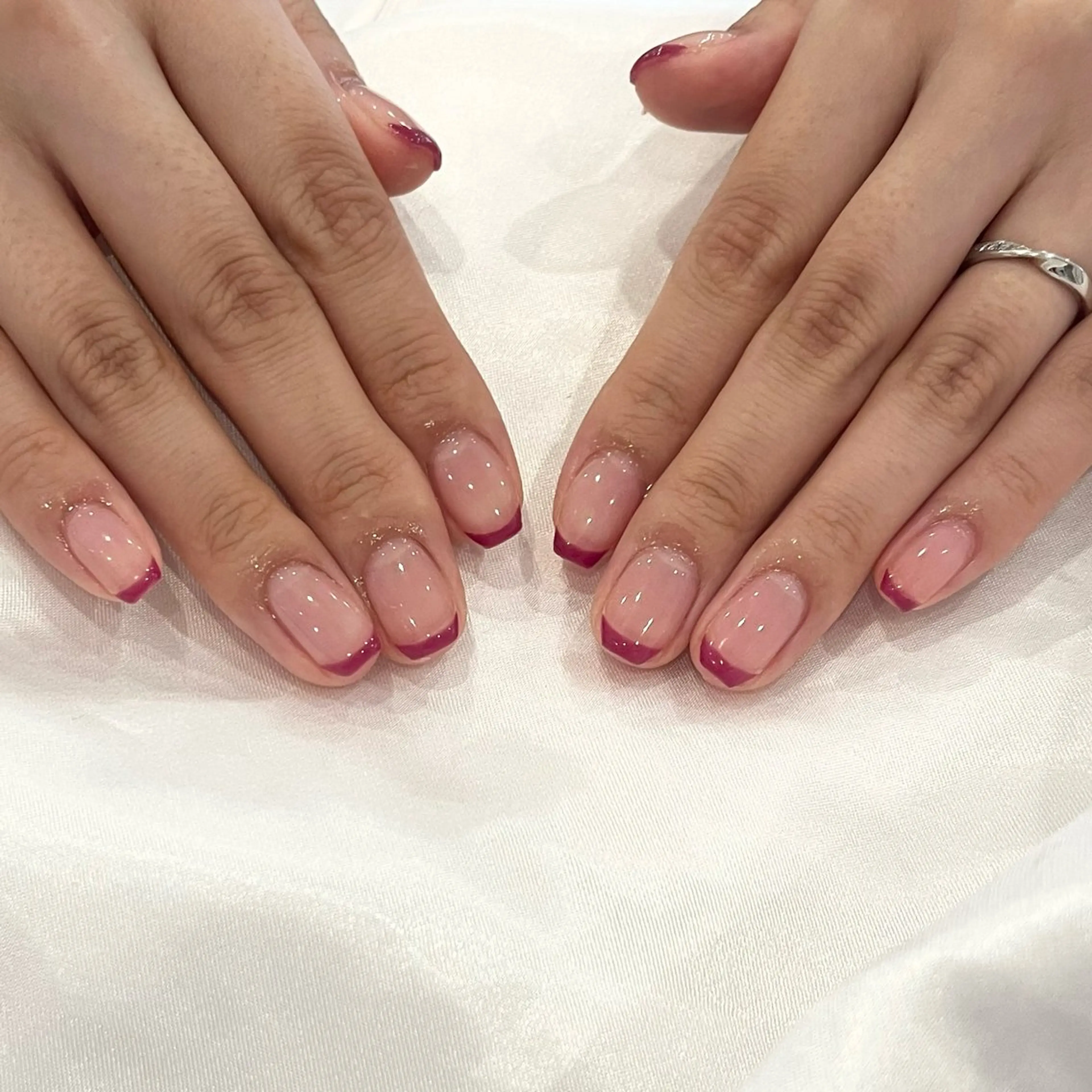 ネイル ピンク ハンドネイル ♡Tajima Yumeka♡のネイルデザイン