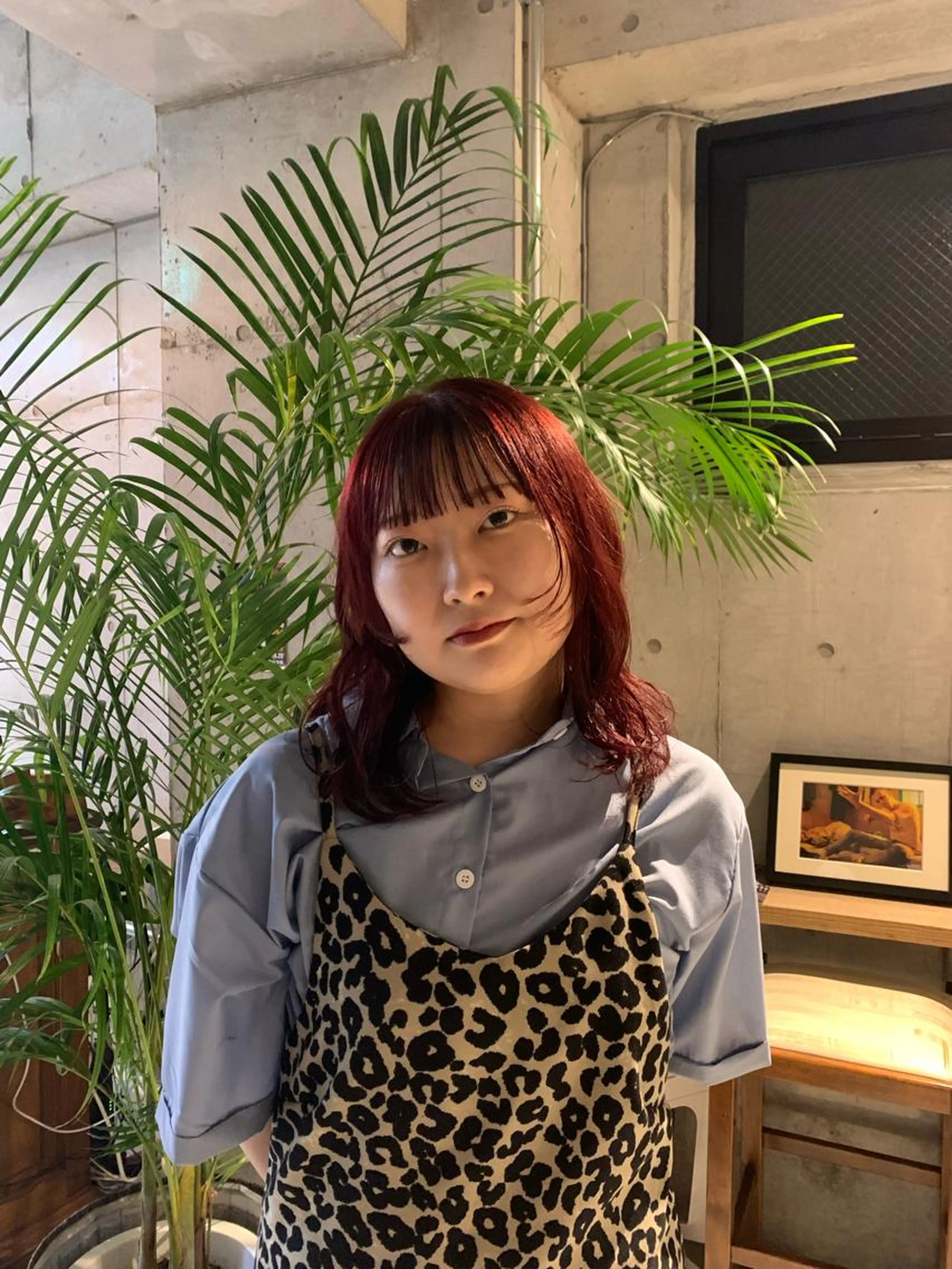 【モデル価格】🌙one color🍎暖色系🦩赤髪の写真