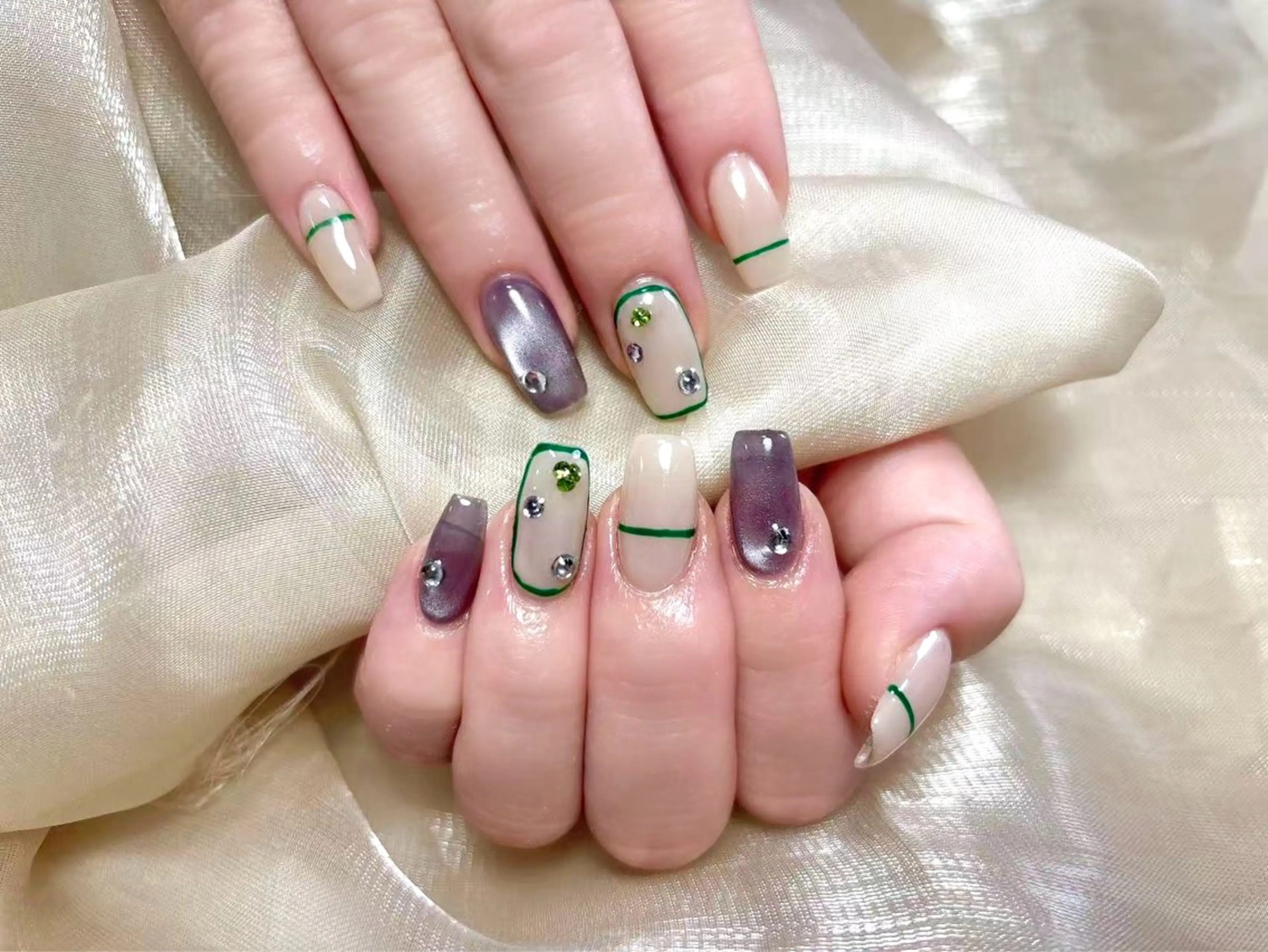 ネイル 持ち込み ハンドネイル ハンドケア L.Nail所属・L. Nailのネイルデザイン