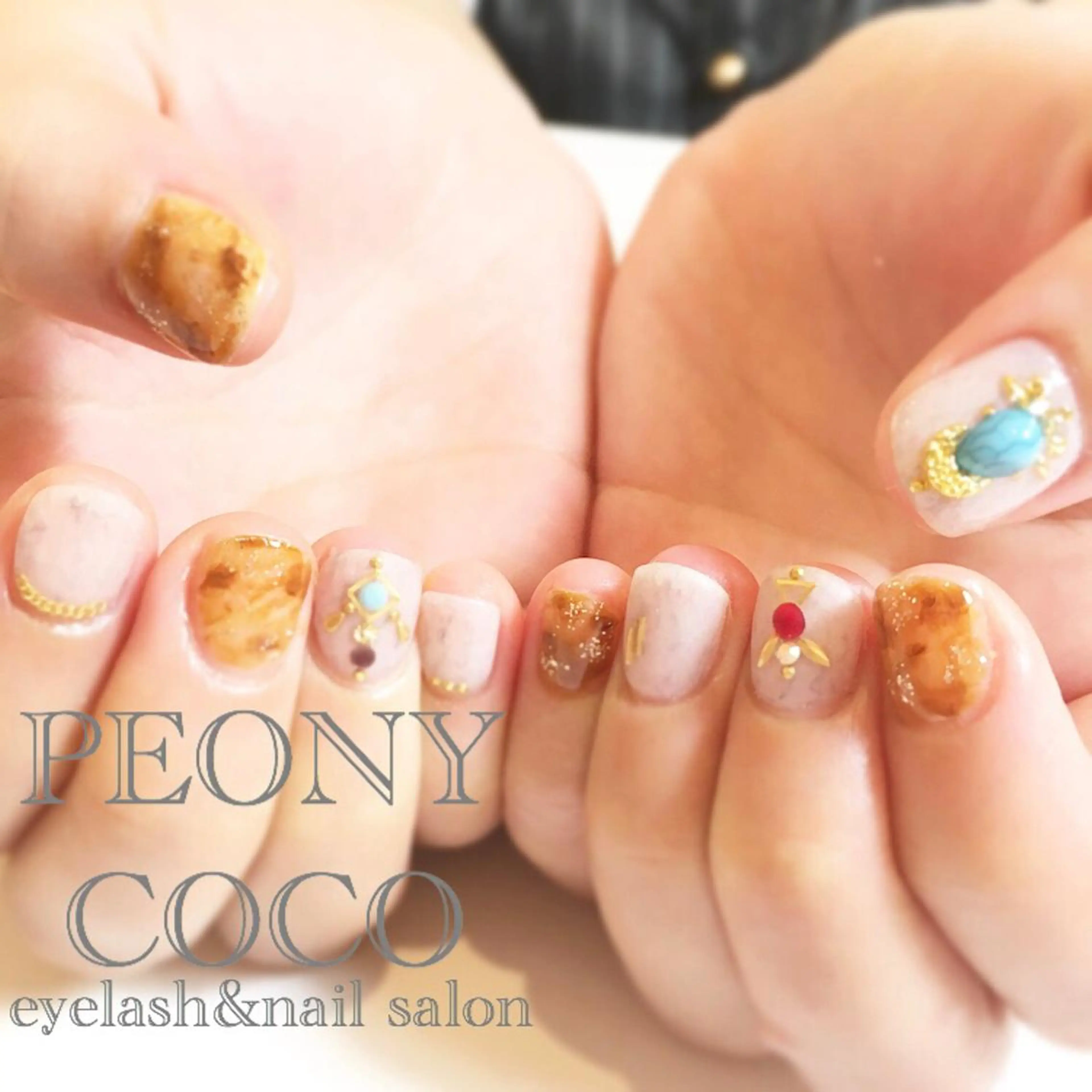 ショート ネイル マツエク・マツパ Beauty salon STELLA所属・STELLA 大西南帆のマツエク・マツパデザイン