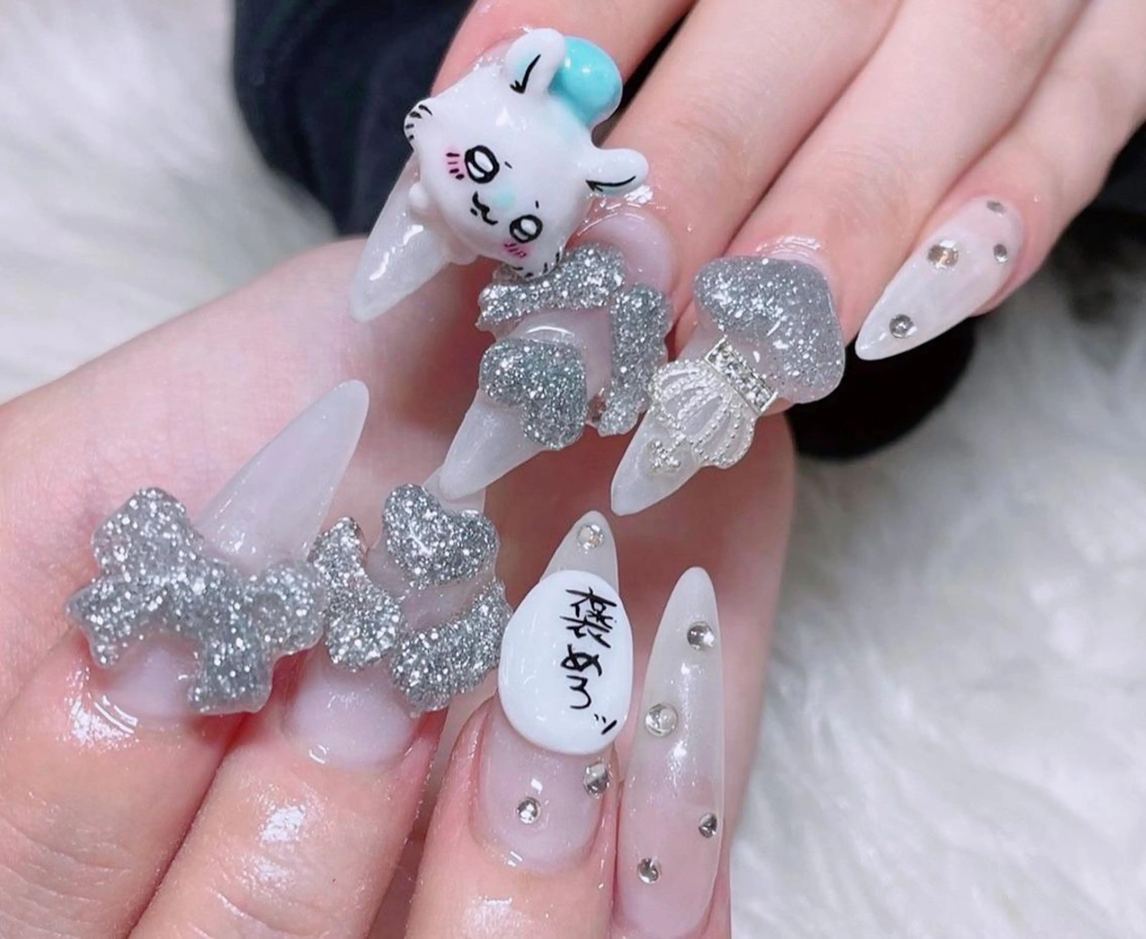 ネイル 成人式 スカルプネイル NAILSGOGO shibuyaのネイルデザイン