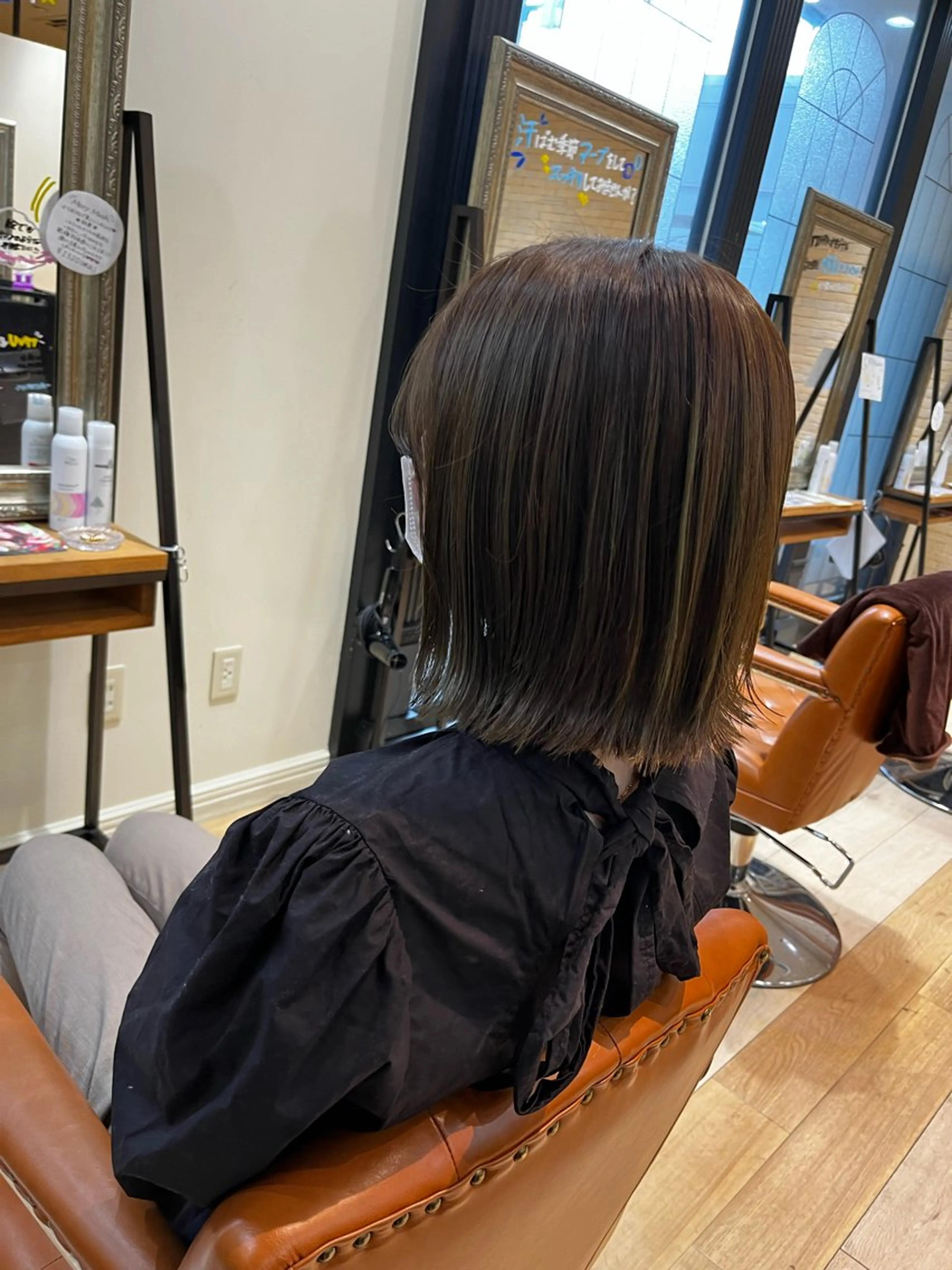 カラー ヘアカラー トリートメント しおり/🍬 KOKORO🤍のヘアスタイル