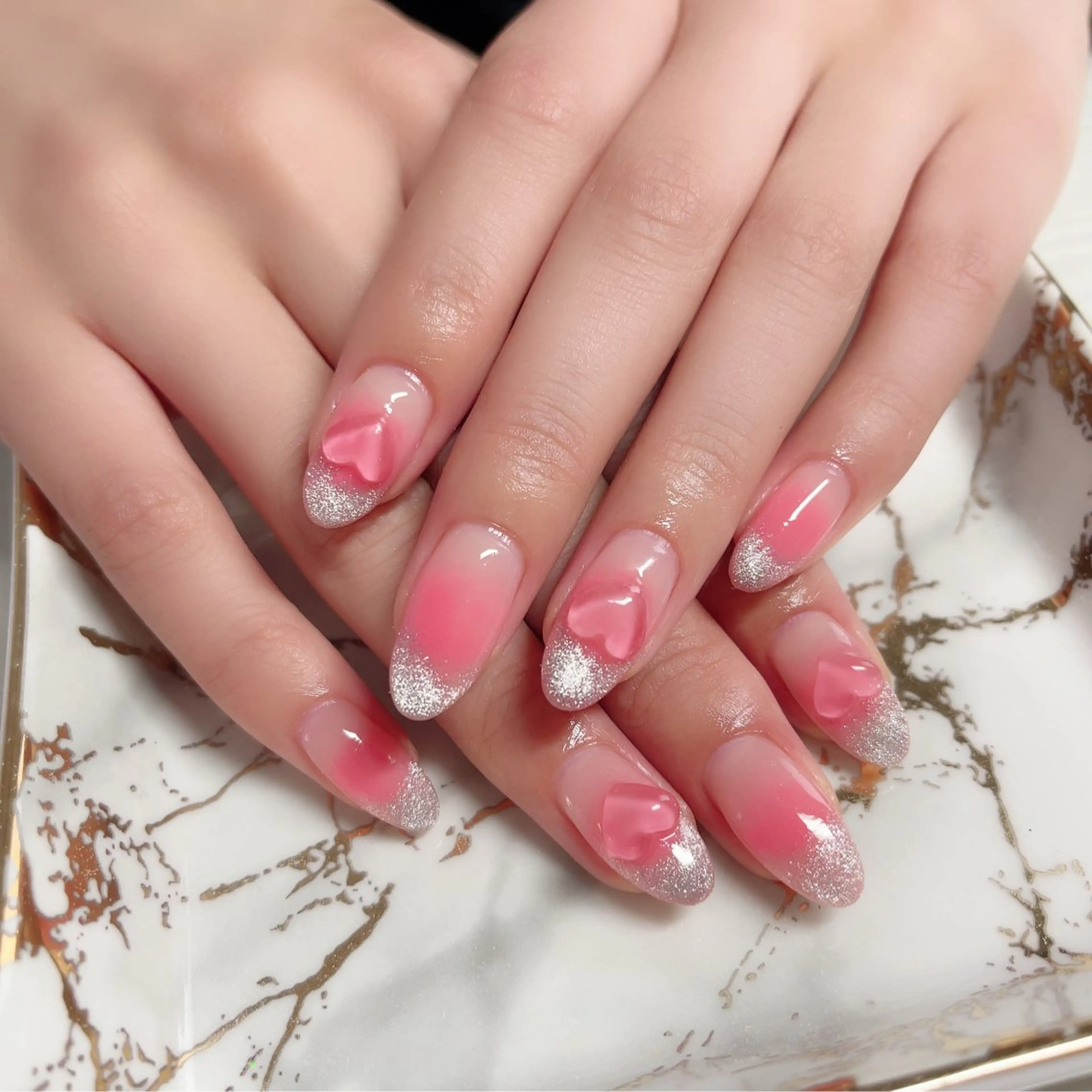 ネイル ジェルネイル マグネットネイル ハンドネイル Baby Nailのネイルデザイン