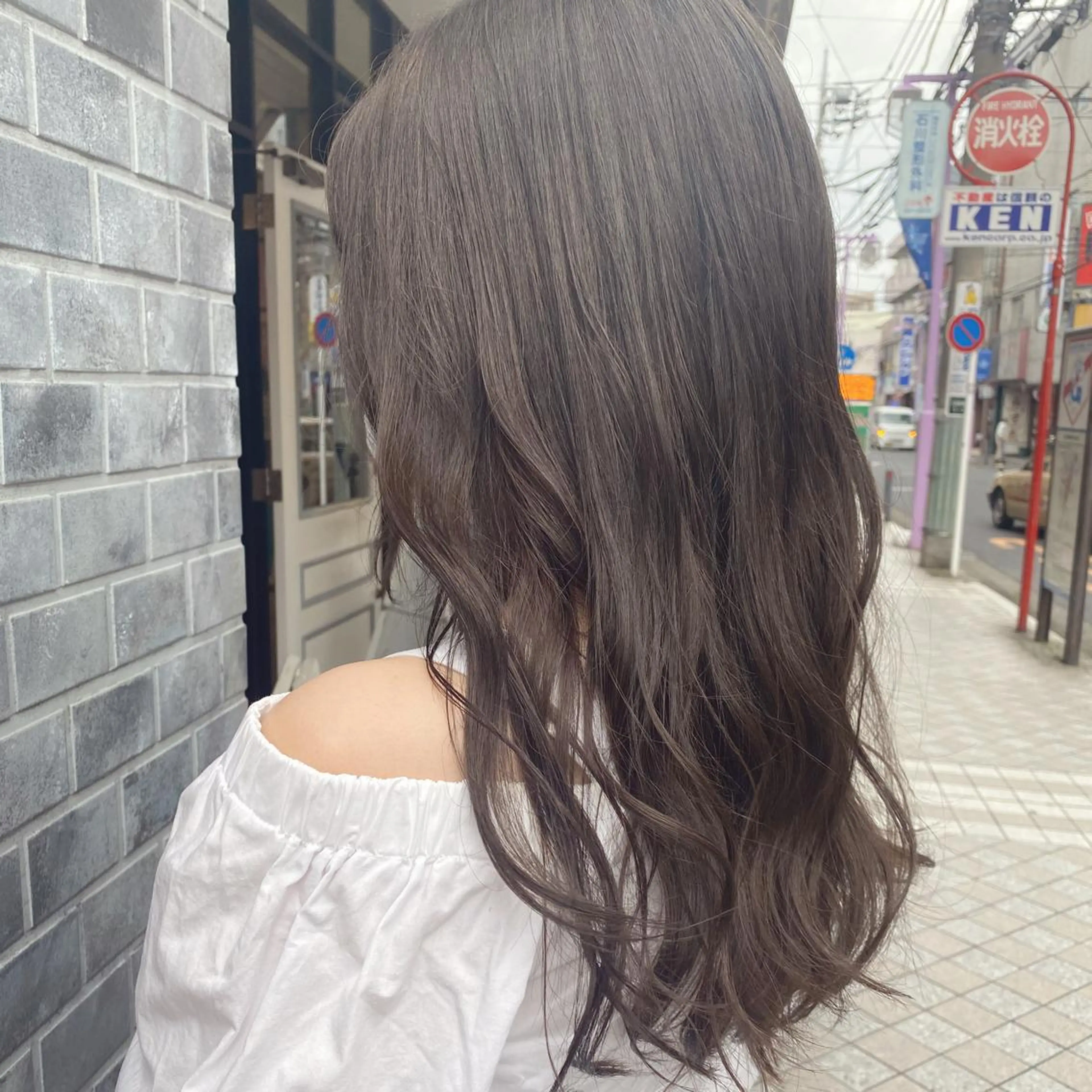 ロング カラー アッシュ ラベンダーカラー ラベンダーアッシュ SERA ✳︎の眉毛・アイブロウイメージ