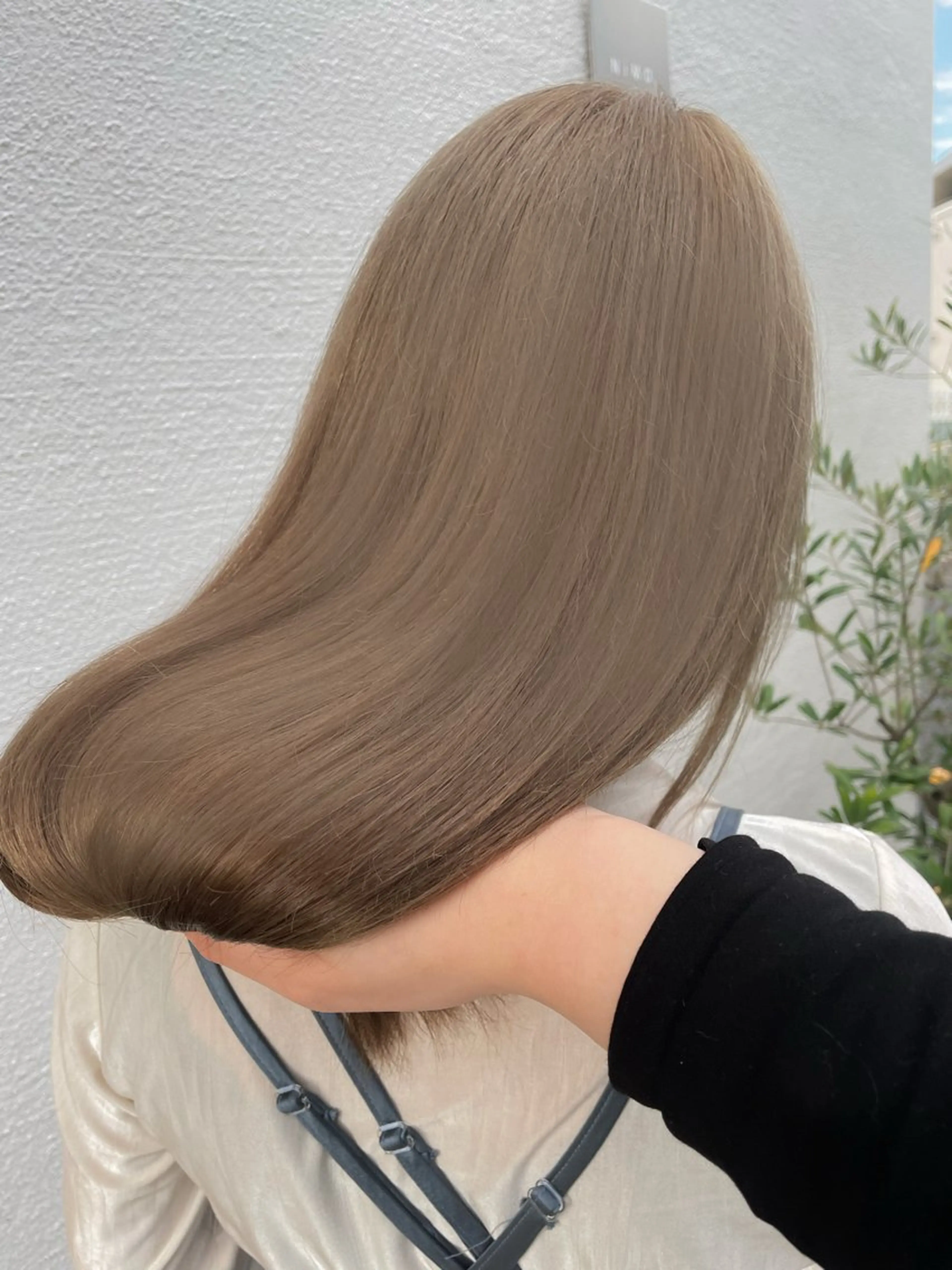 セミロング カラー MIYU 色素薄めカラー🫒♡のヘアスタイル