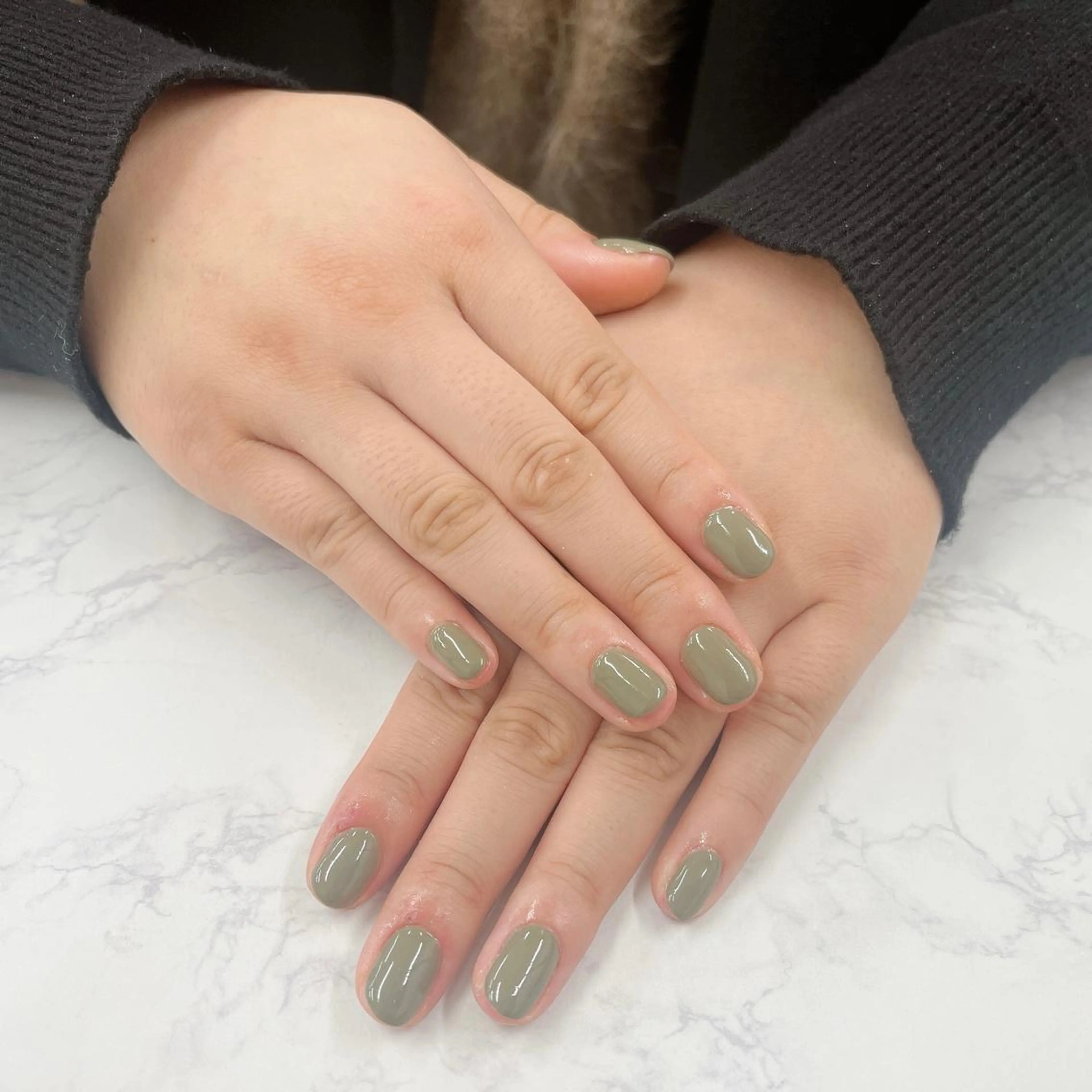 ネイル ワンカラーネイル ハンドネイル Bianca TORII🌞のネイルデザイン