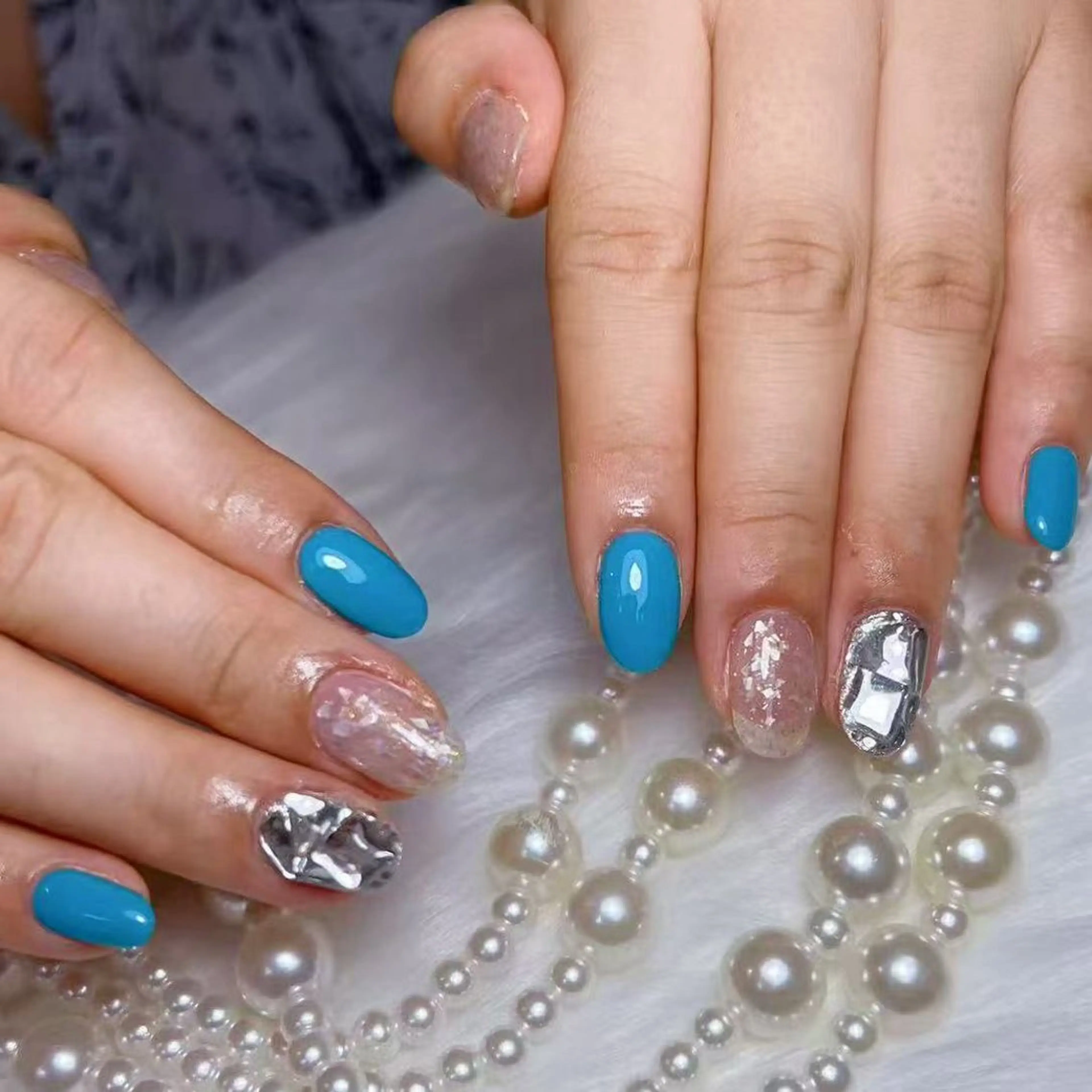 Hand💅🏻持ち込みデザイン＆パーツ4本やり放題🌈の写真