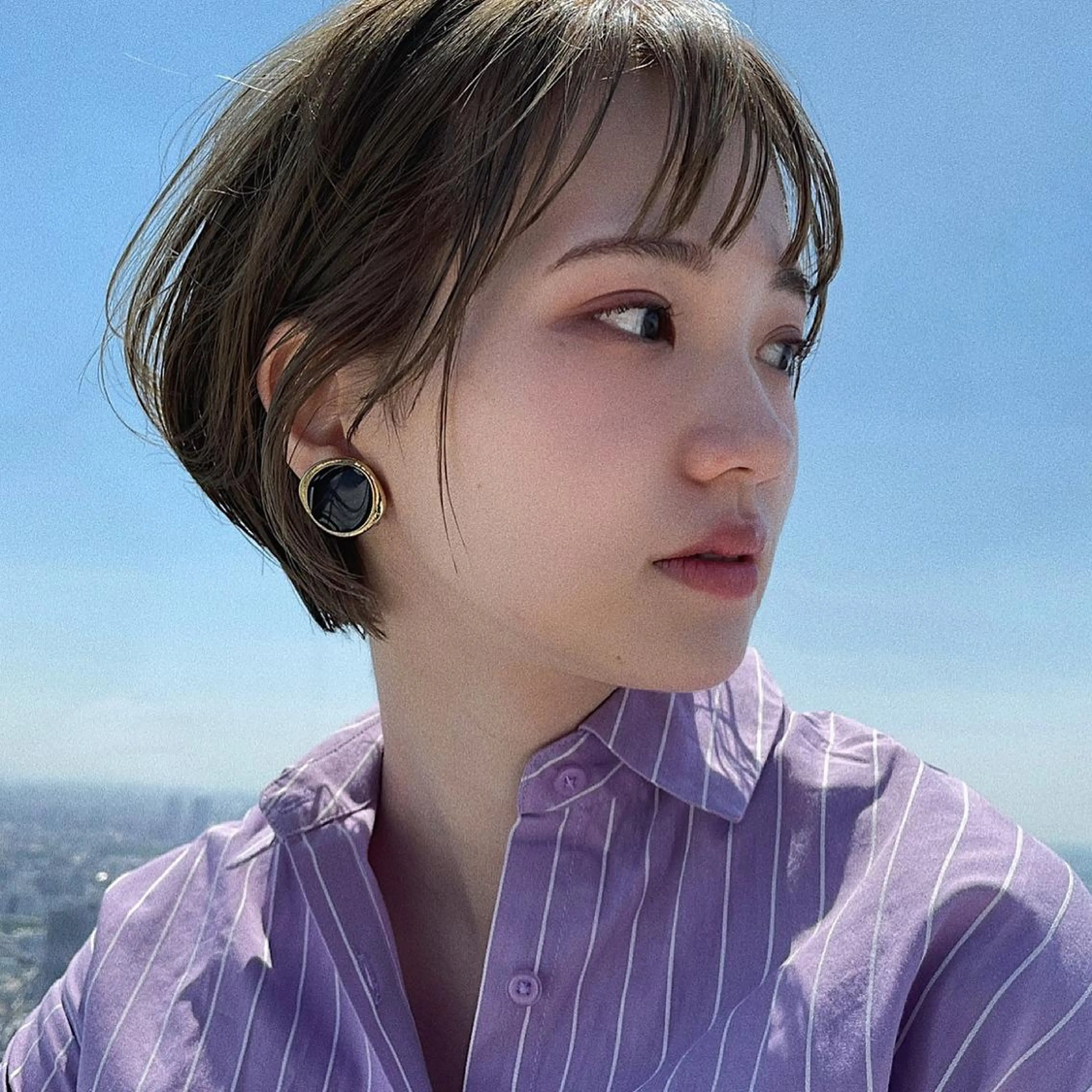 ショート カラー カット ヘアカラー トリートメント 🉐レイヤー/塩見 弘樹🉐渋谷のヘアスタイル