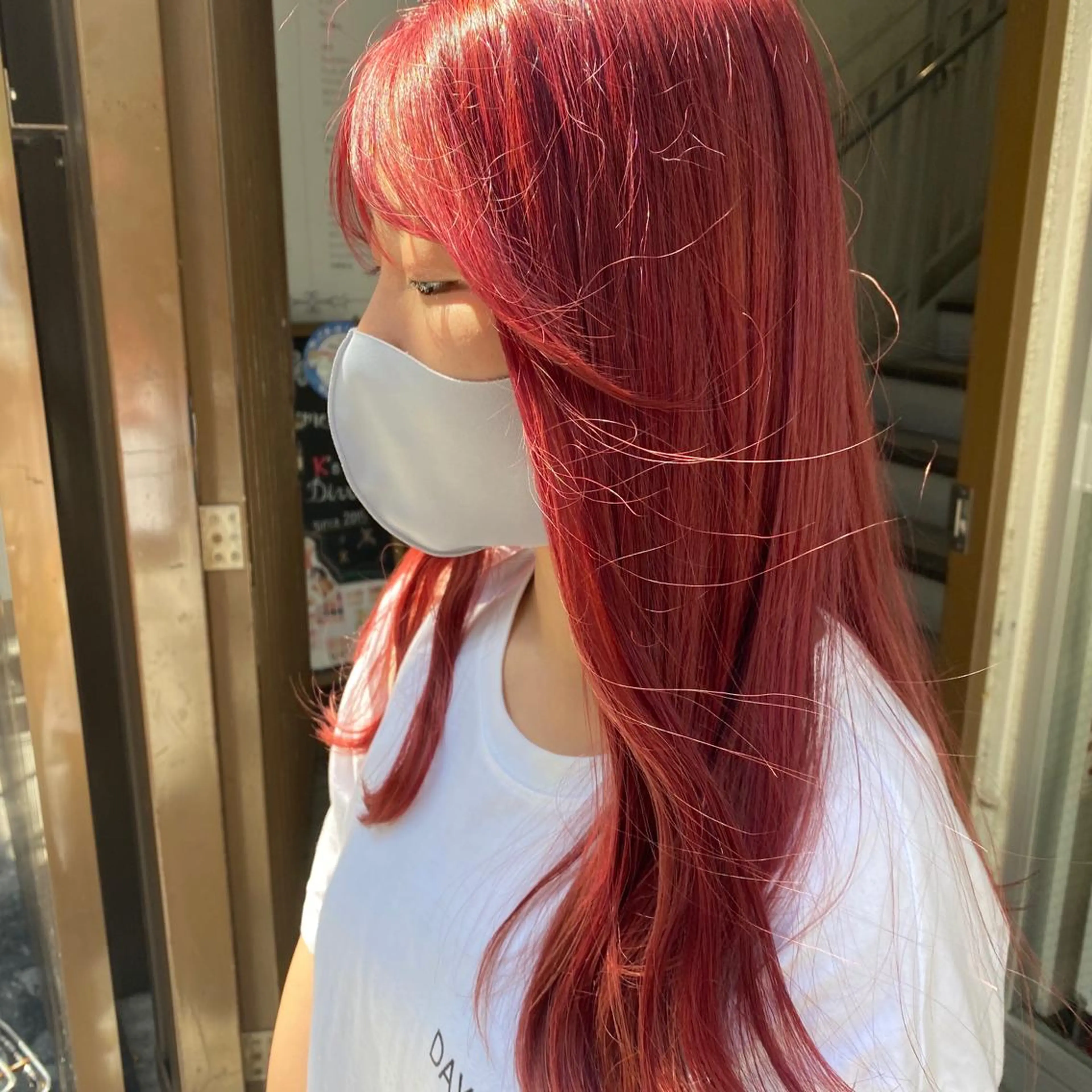 ロング しもかわ かほのヘアスタイル