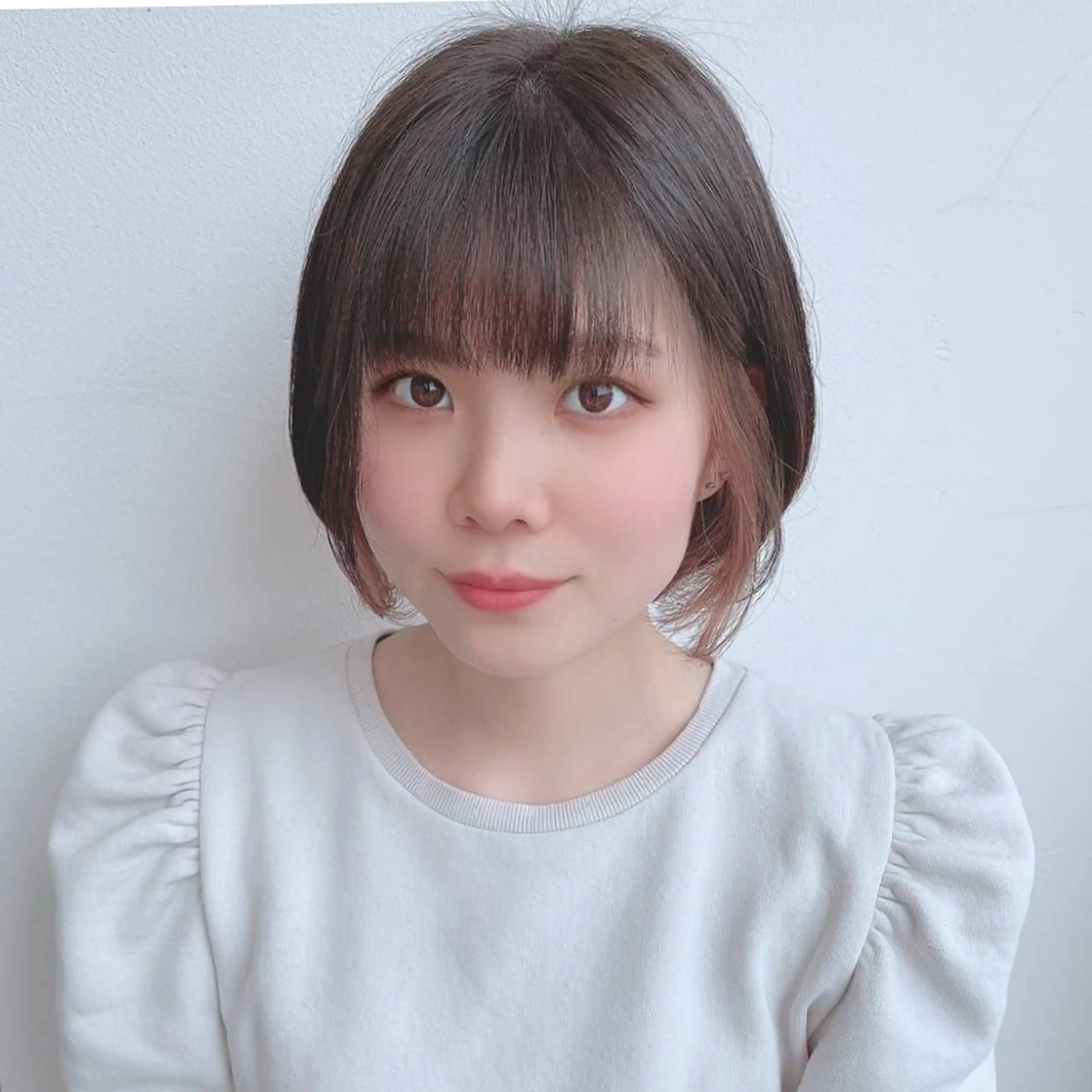 ショート カラー ショートボブ アッシュ ハイライトカラー インナーカラー ボブ カット ヘアカラー トリートメント Hair＆beauty BRY所属・hair& beauty BRYのマツエク・マツパデザイン