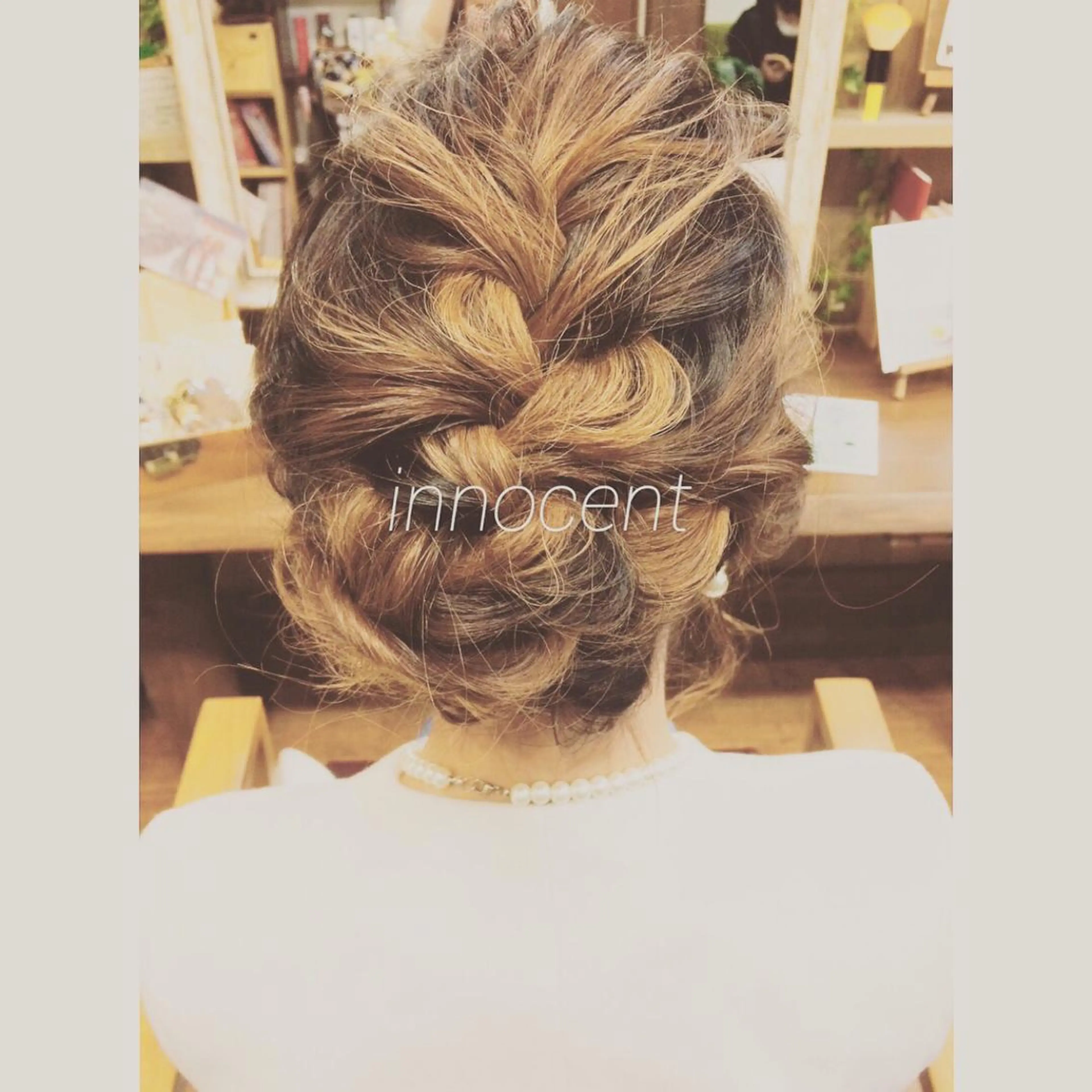 ヘアアレンジ innocent×hairdesign所属・hamada ikumiのヘアスタイル