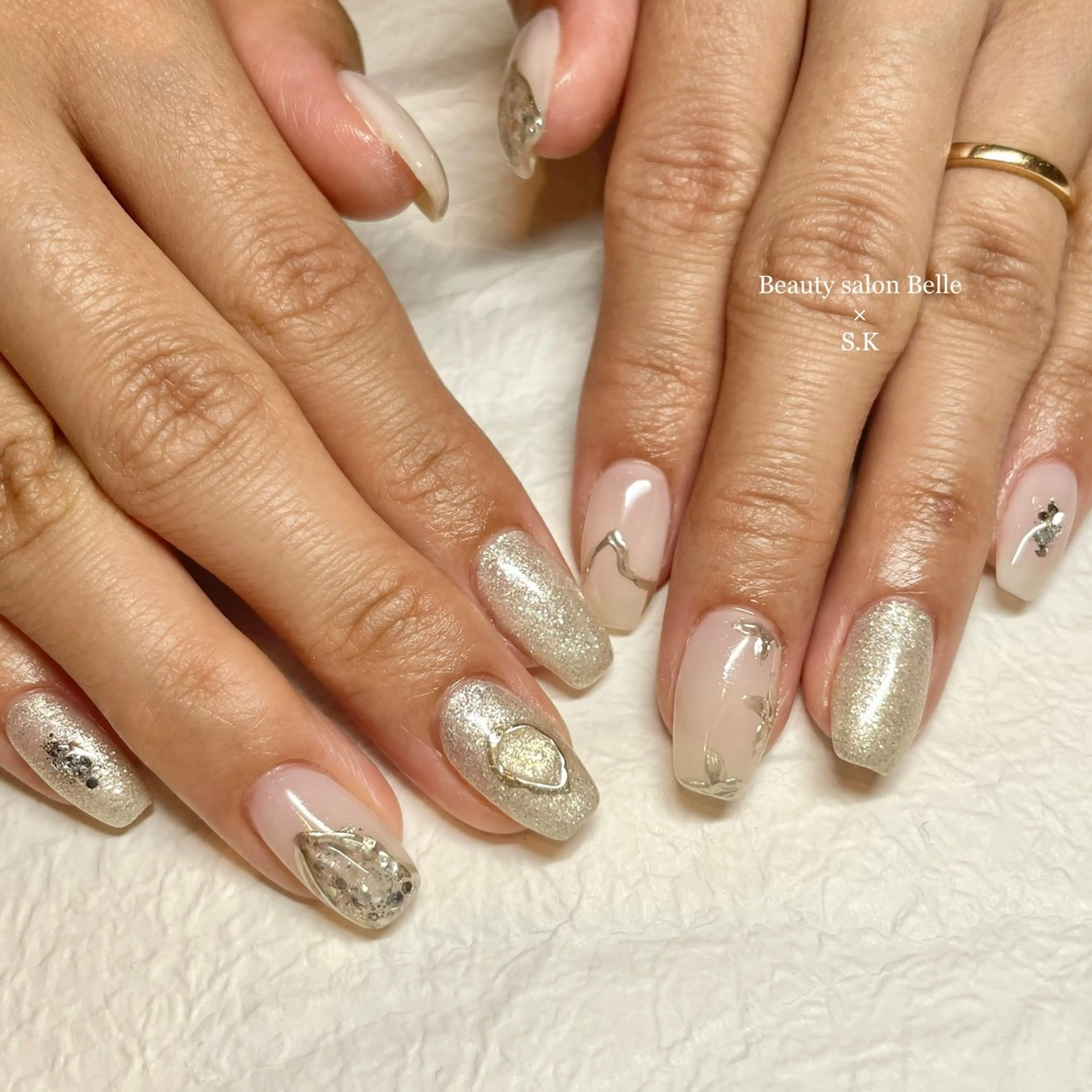 ネイル 持ち込み ラヴィアンローズ所属・S. kurumiのネイルデザイン