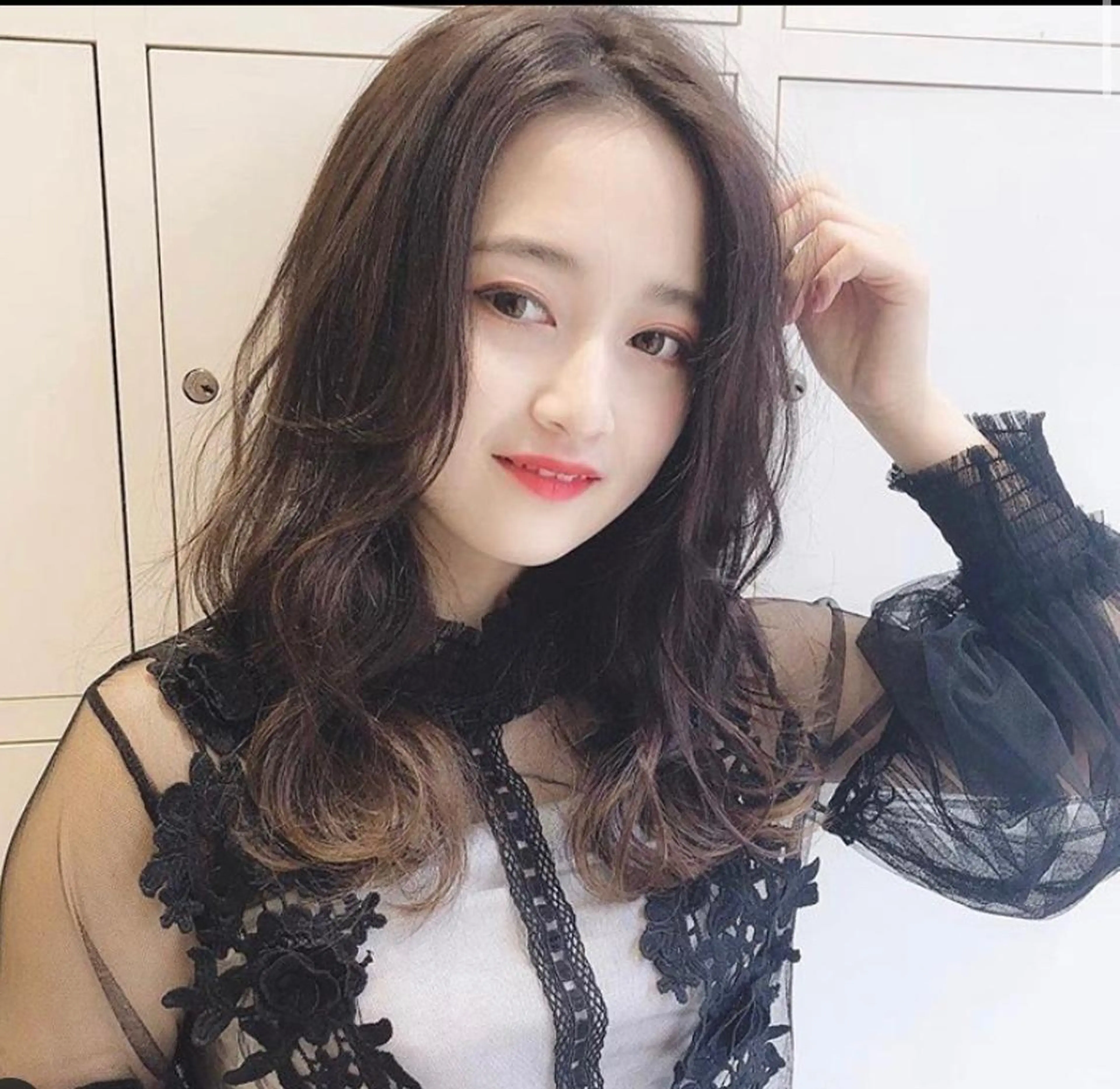 ロング 🦋ミルクティーベー ジュ🦋mayukiのヘアスタイル