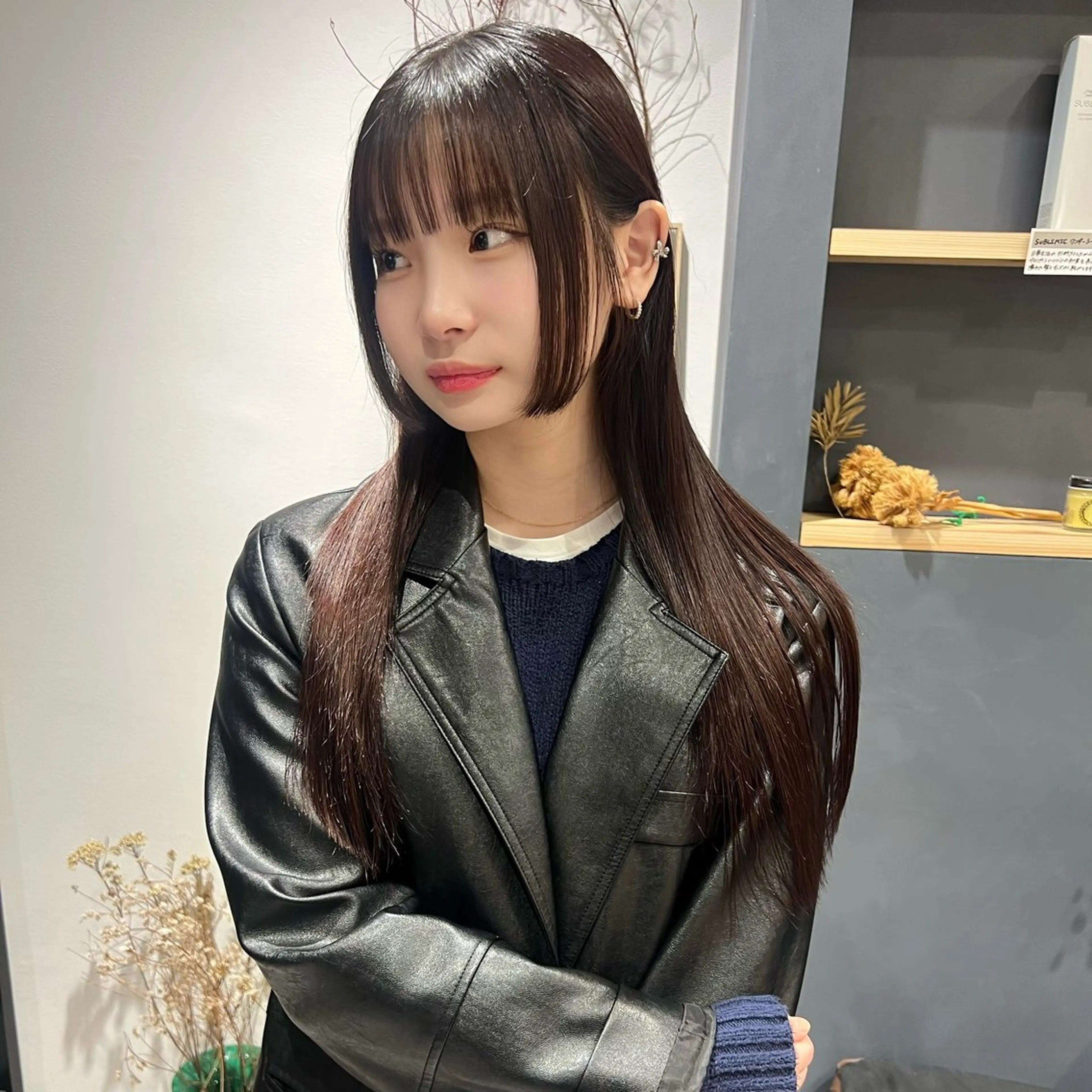 ロング 姫カット カット AI TOKYO S所属・mizuki 【韓国レイヤー】のヘアスタイル