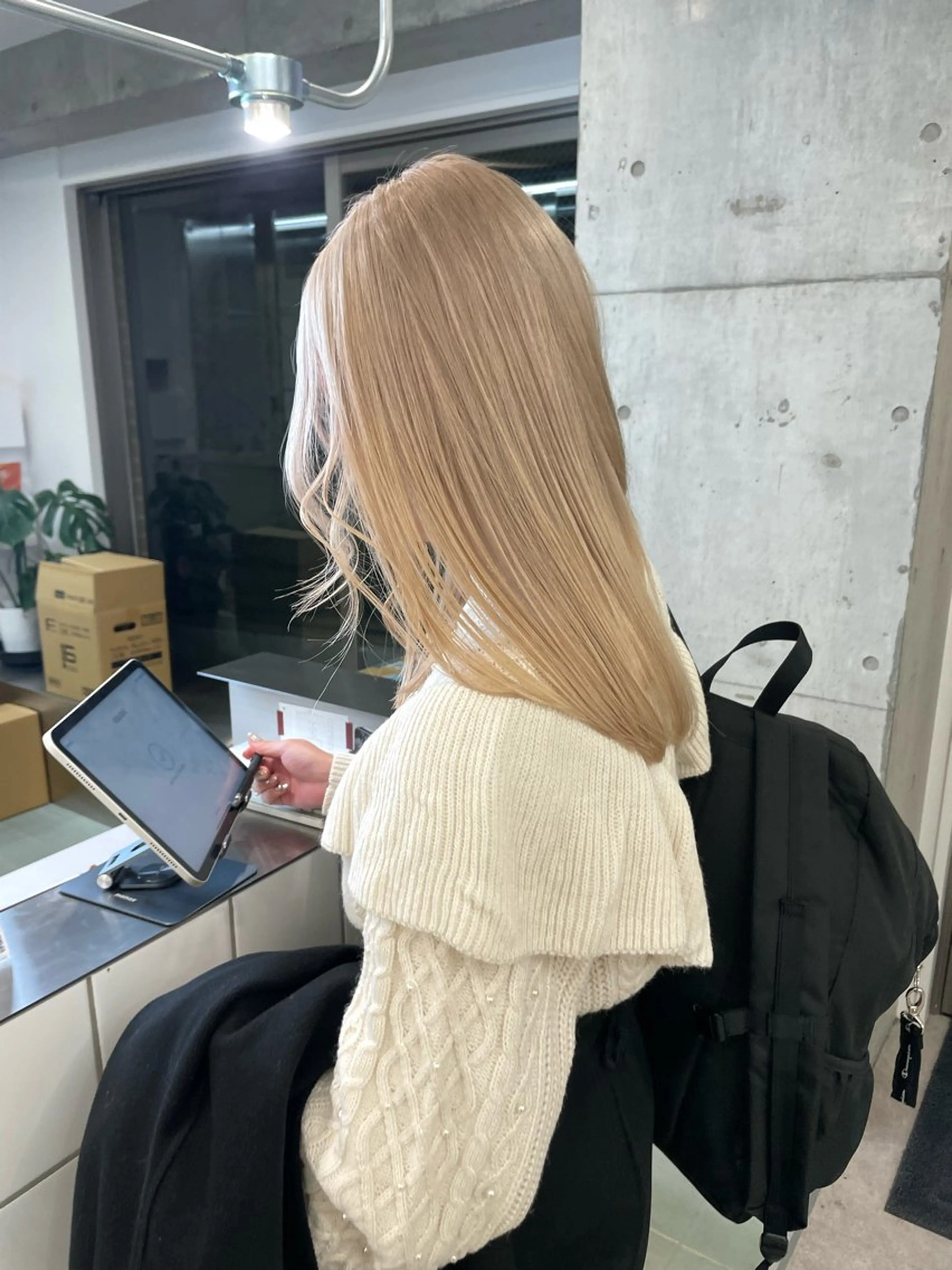 セミロング ボブカット 💎坪谷のヘアスタイル