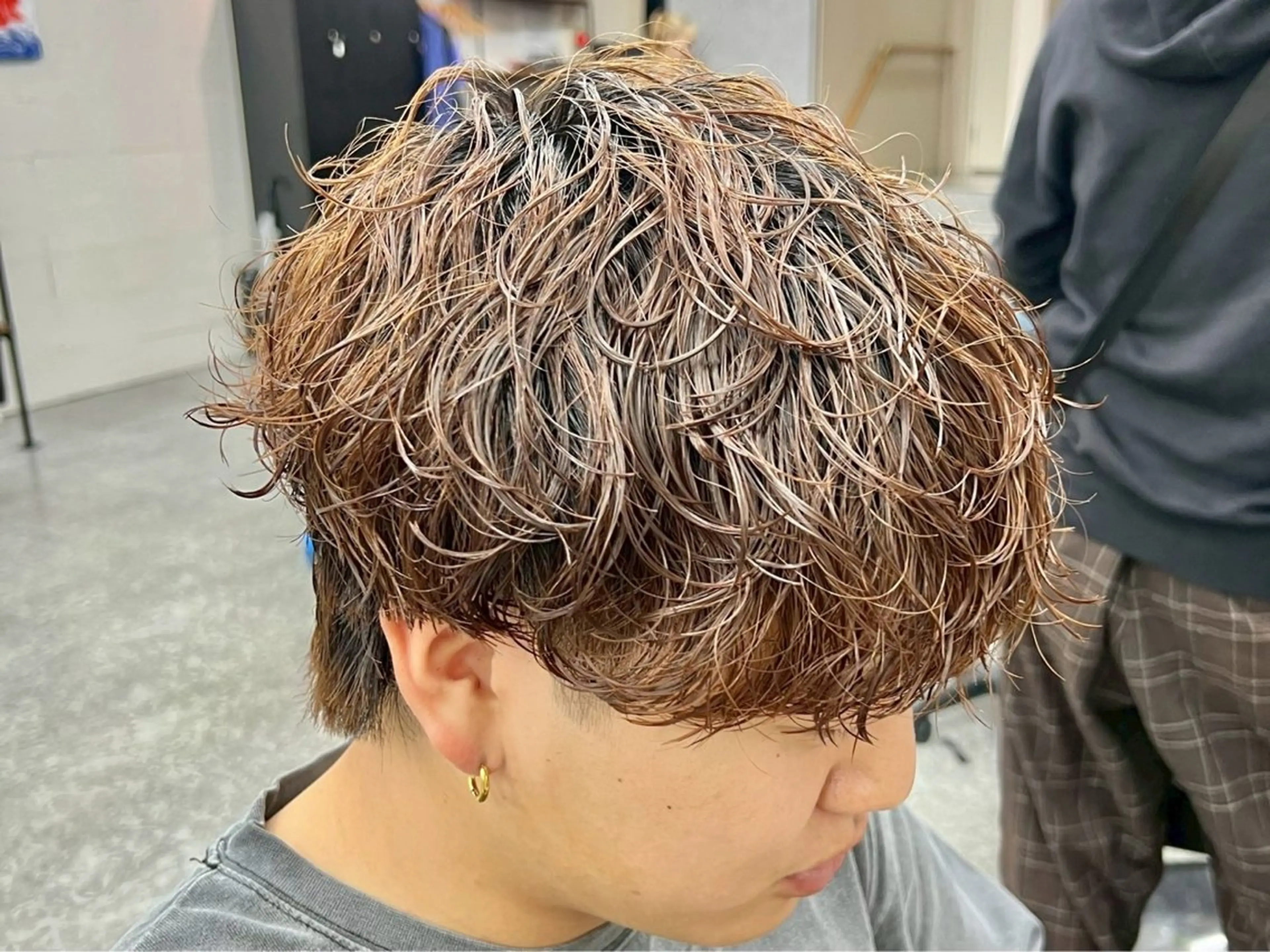 パーマ メンズ メンズパーマ 小川 康生のヘアスタイル