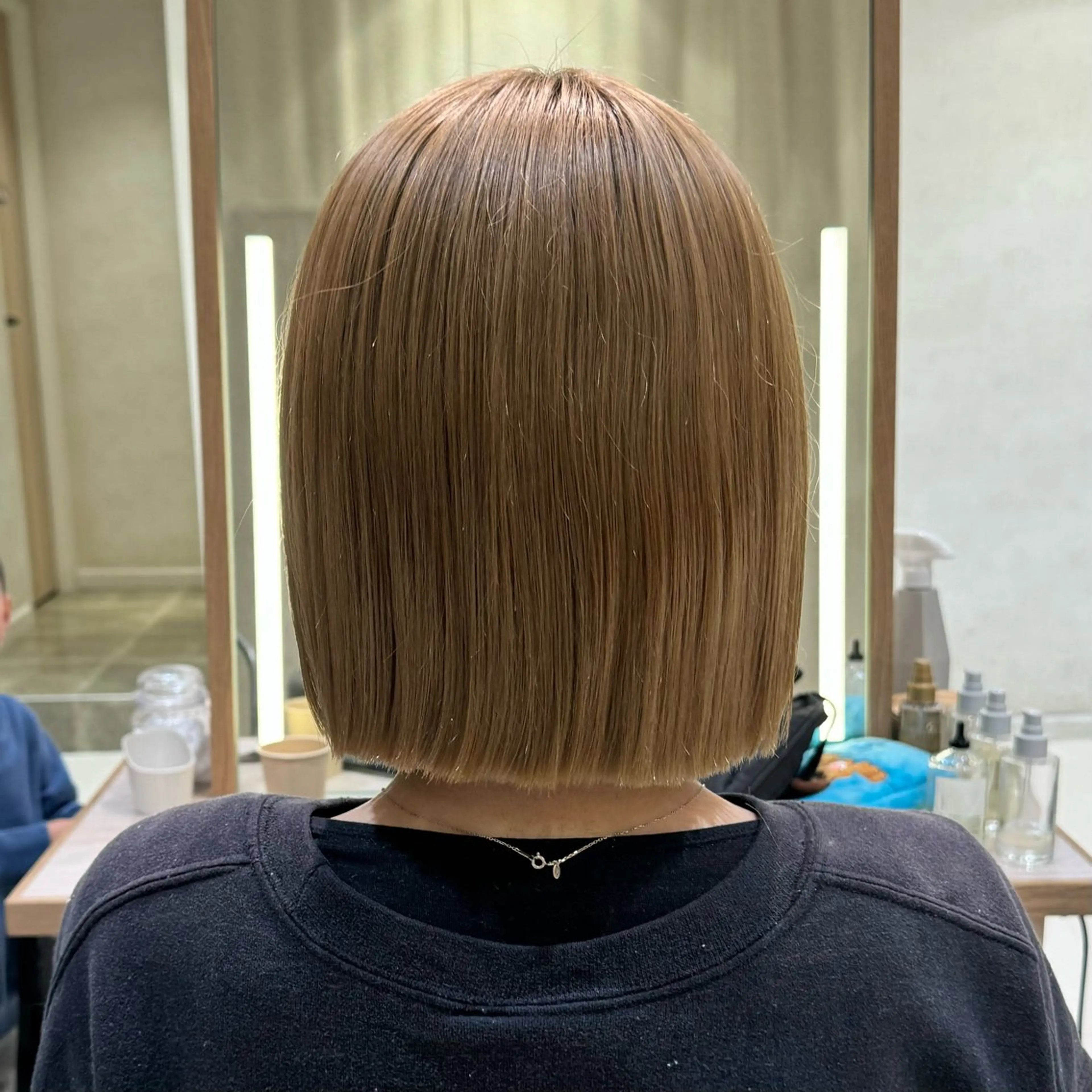 ショート ボブ 艶カラー/暖色カラー /透明感/ryutoのヘアスタイル