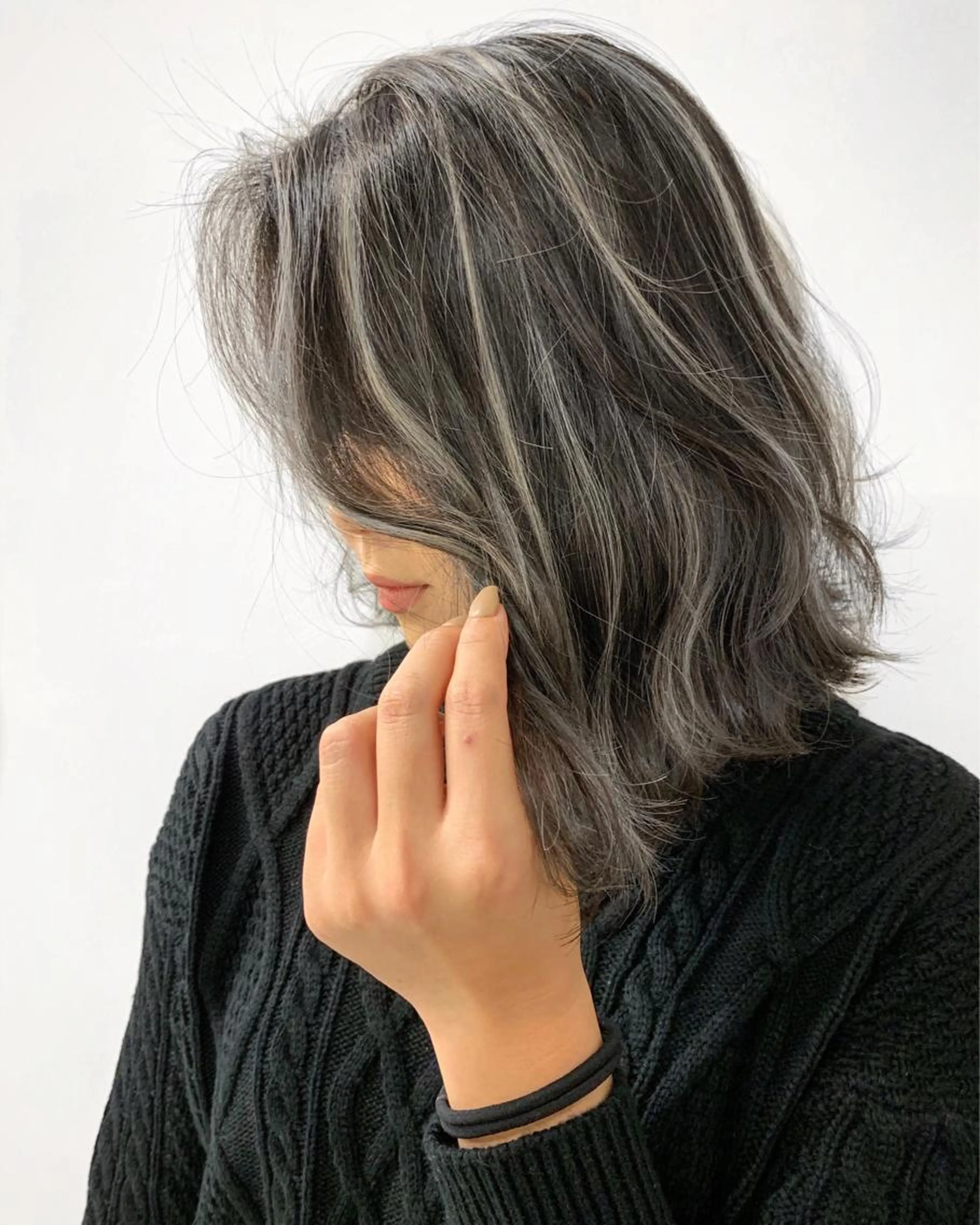 〔🇺🇸海外style🌿スペシャルハイライト!〕ブリーチハイライト&ワンカラー&ナノスチームトリートメントの写真