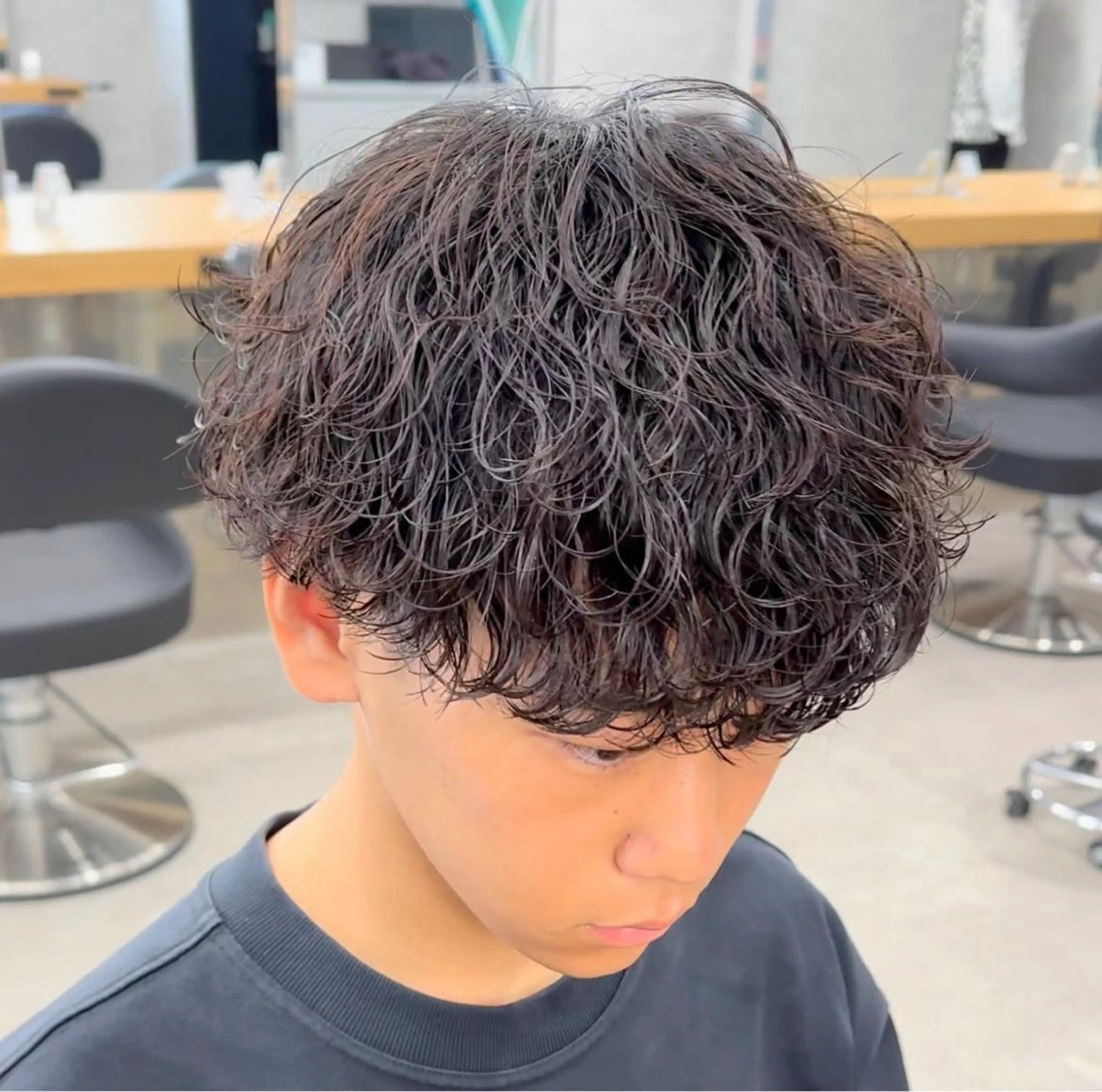 パーマ メンズ カット パーマ 🌟あゆ🌟 女子ウケスタイルのヘアスタイル